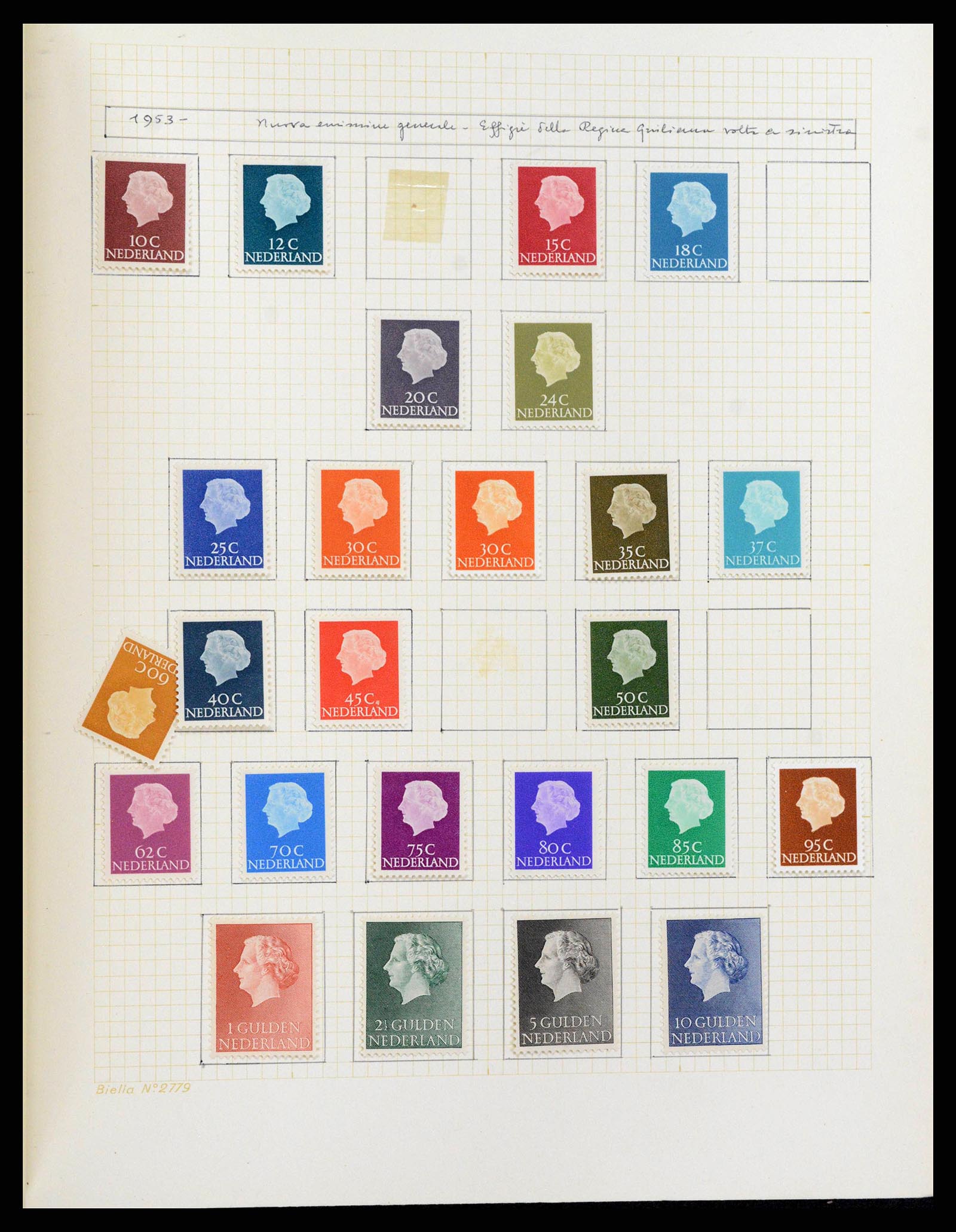38602 0045 - Postzegelverzameling 38602 Nederland en overzeese gebiedsdelen 1852-1