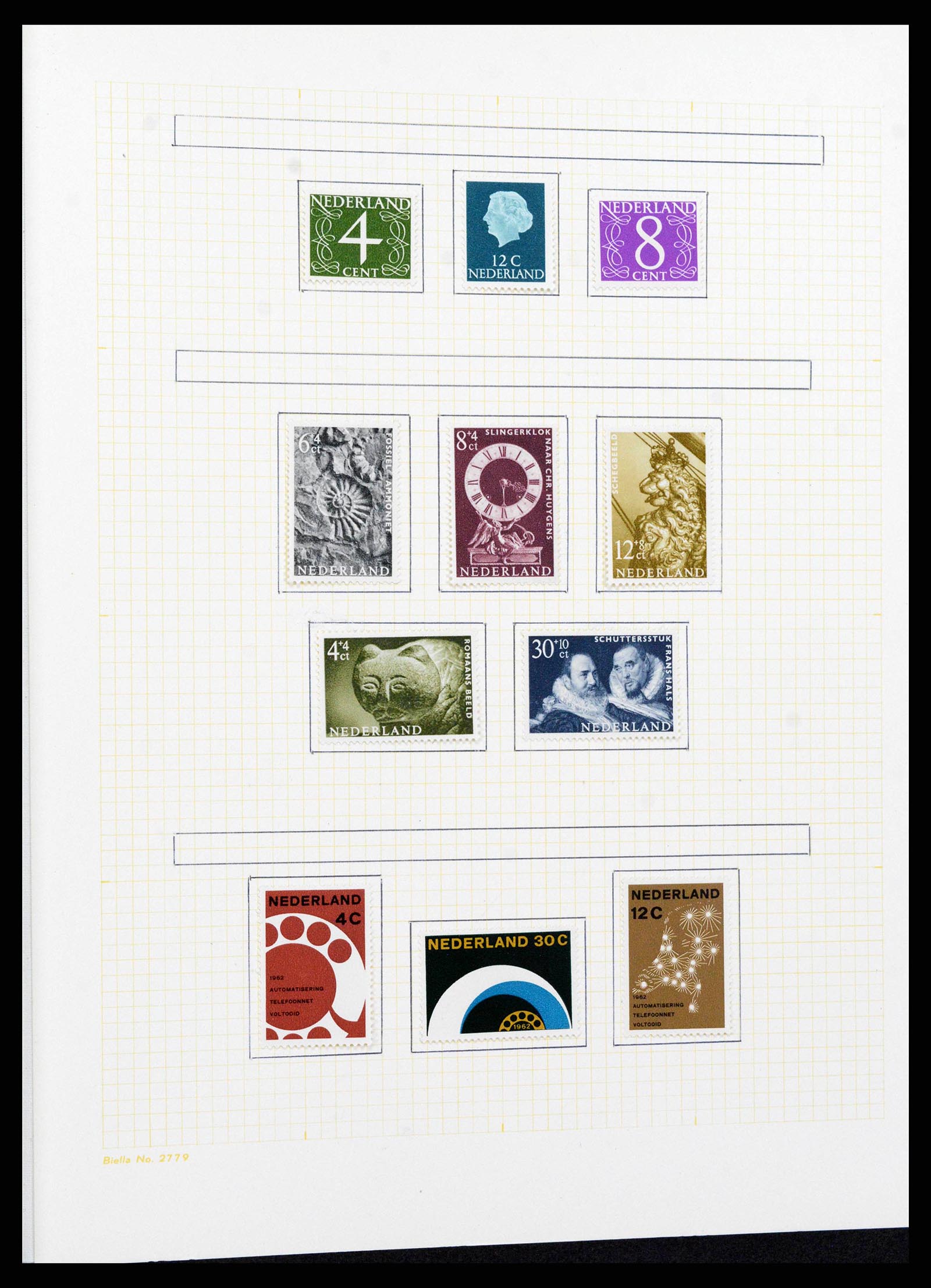 38602 0056 - Postzegelverzameling 38602 Nederland en overzeese gebiedsdelen 1852-1