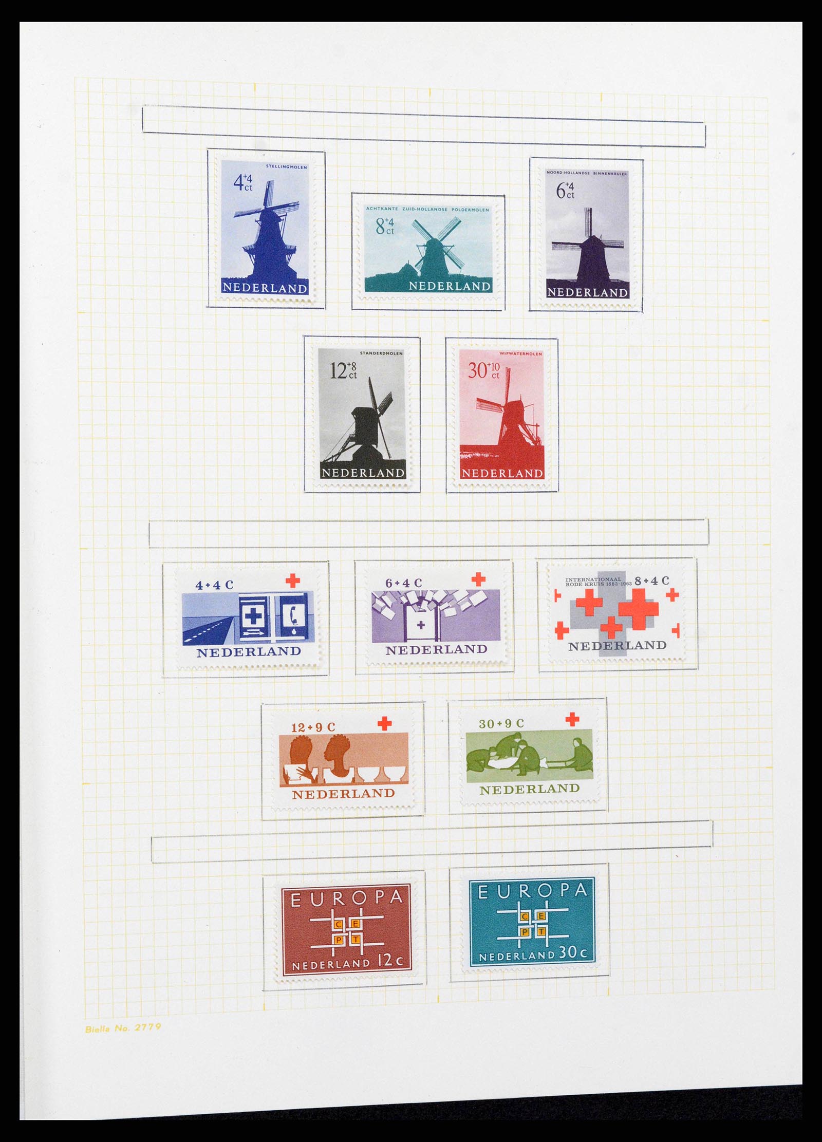 38602 0058 - Postzegelverzameling 38602 Nederland en overzeese gebiedsdelen 1852-1