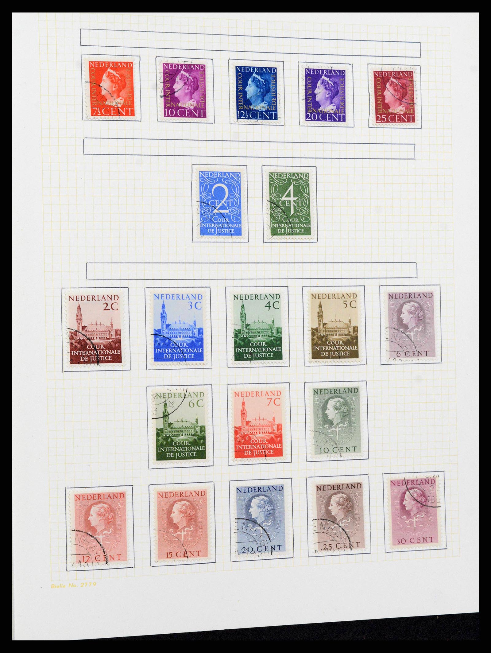 38602 0079 - Stamp collection 38602 Netherlands and territories 1852-1975.