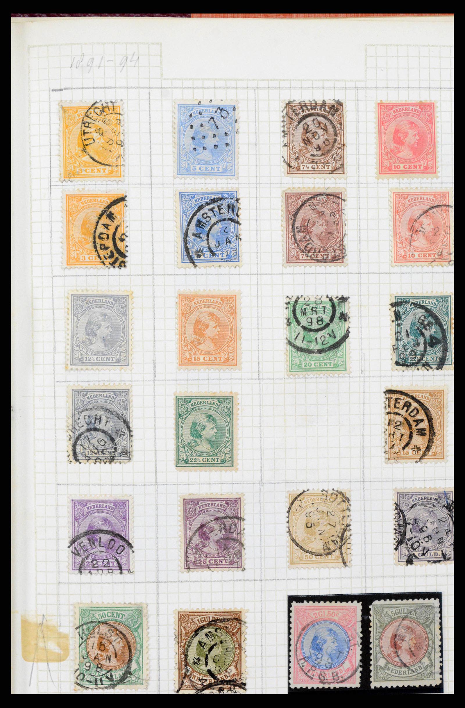 38602 0089 - Stamp collection 38602 Netherlands and territories 1852-1975.