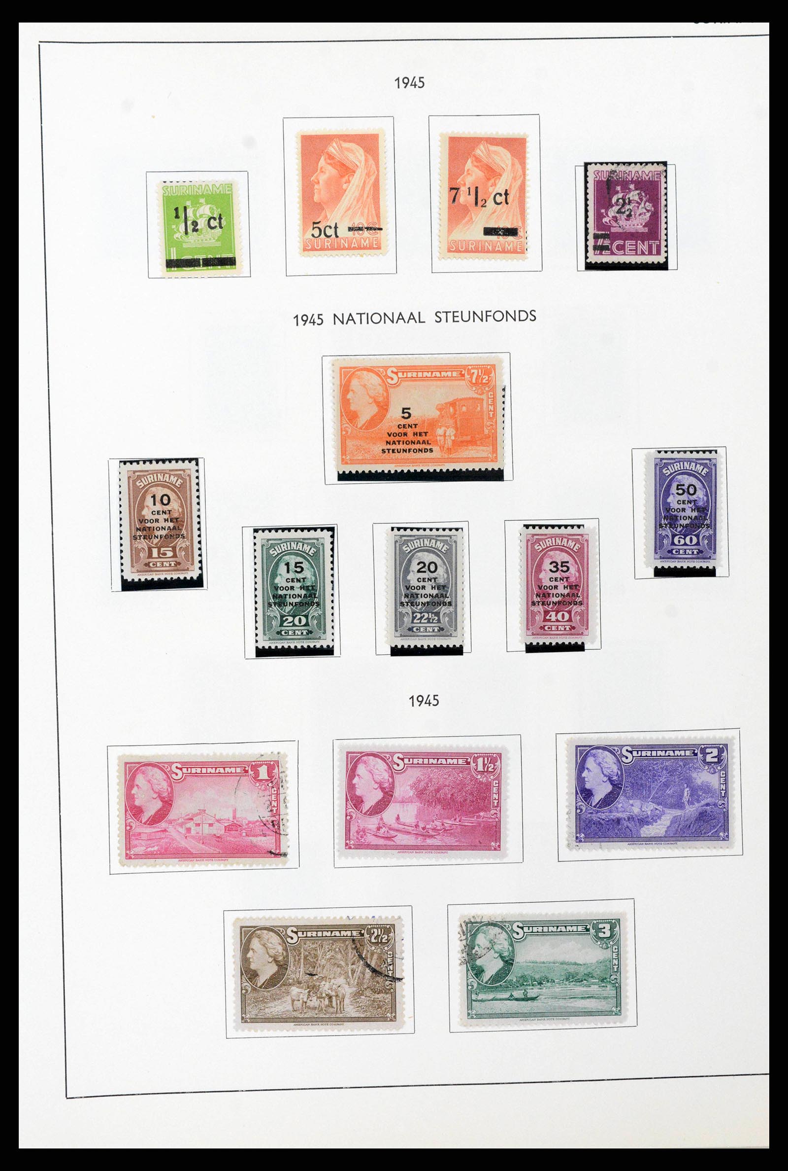38602 0301 - Stamp collection 38602 Netherlands and territories 1852-1975.