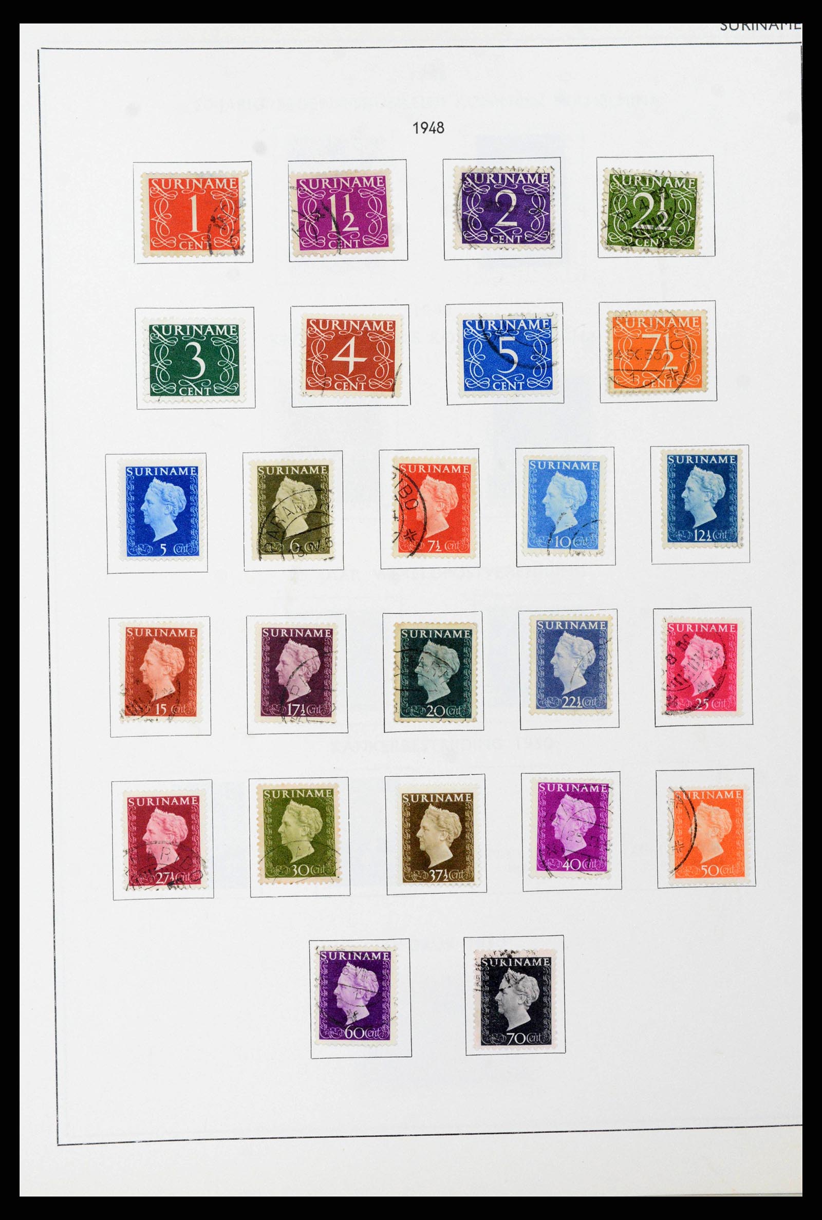 38602 0304 - Stamp collection 38602 Netherlands and territories 1852-1975.