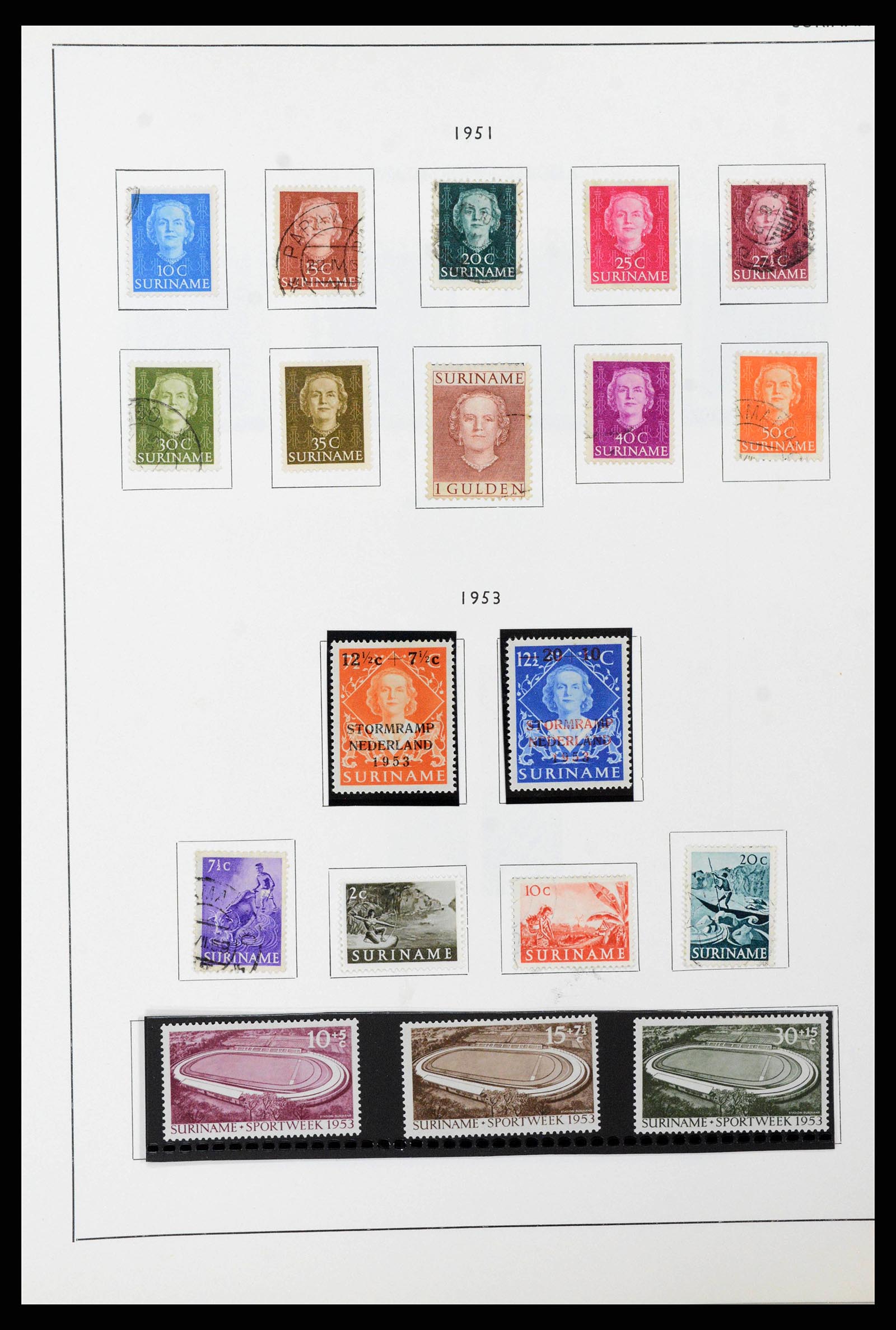 38602 0306 - Stamp collection 38602 Netherlands and territories 1852-1975.