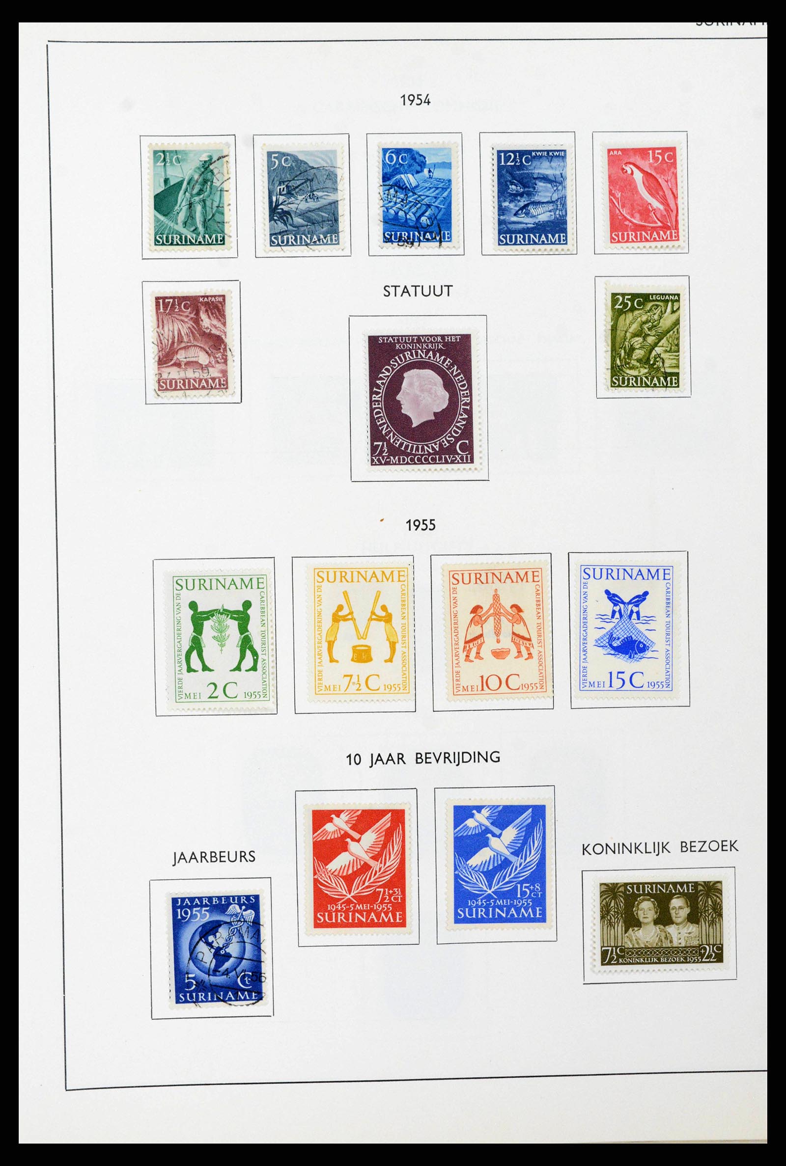 38602 0308 - Stamp collection 38602 Netherlands and territories 1852-1975.
