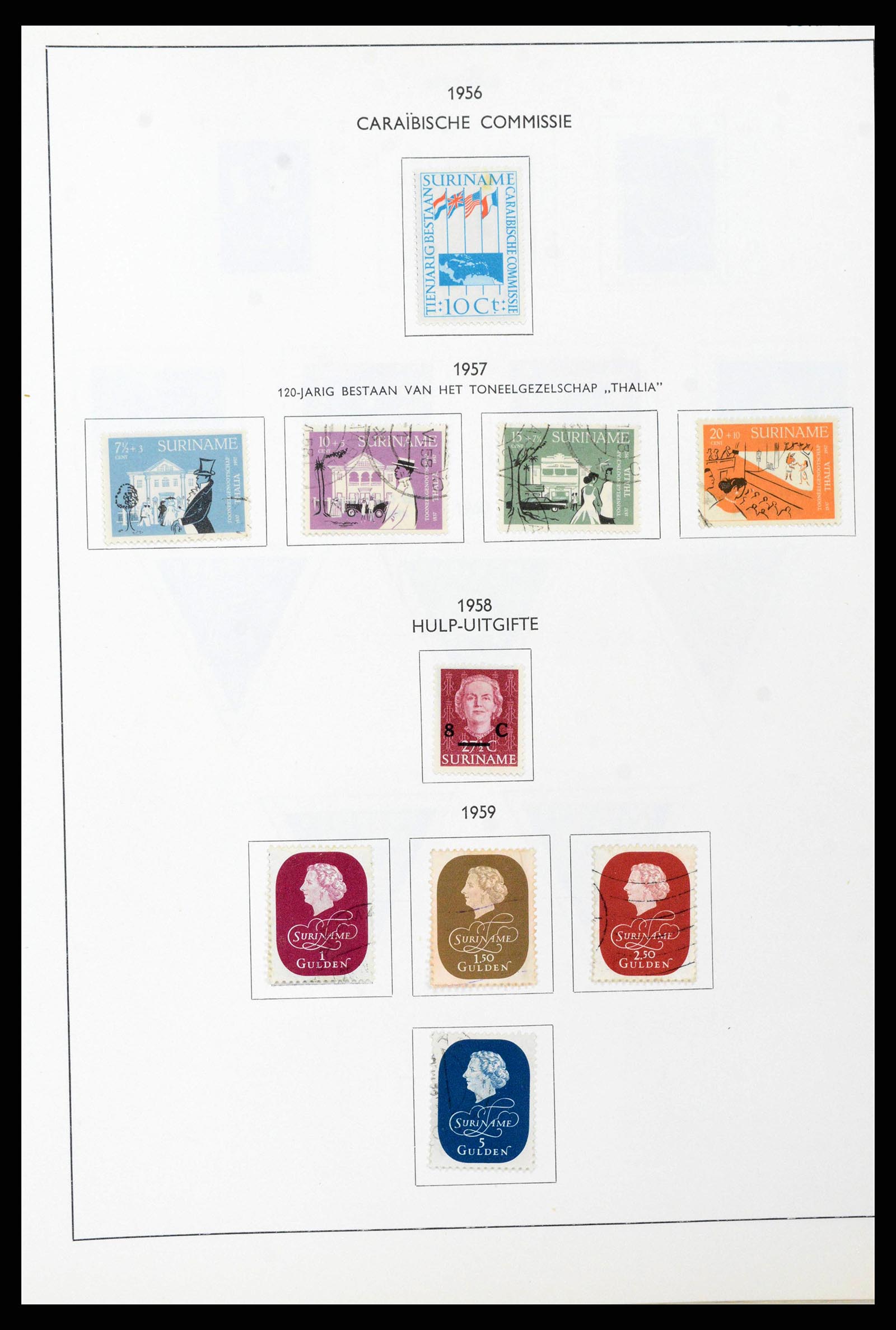 38602 0309 - Stamp collection 38602 Netherlands and territories 1852-1975.