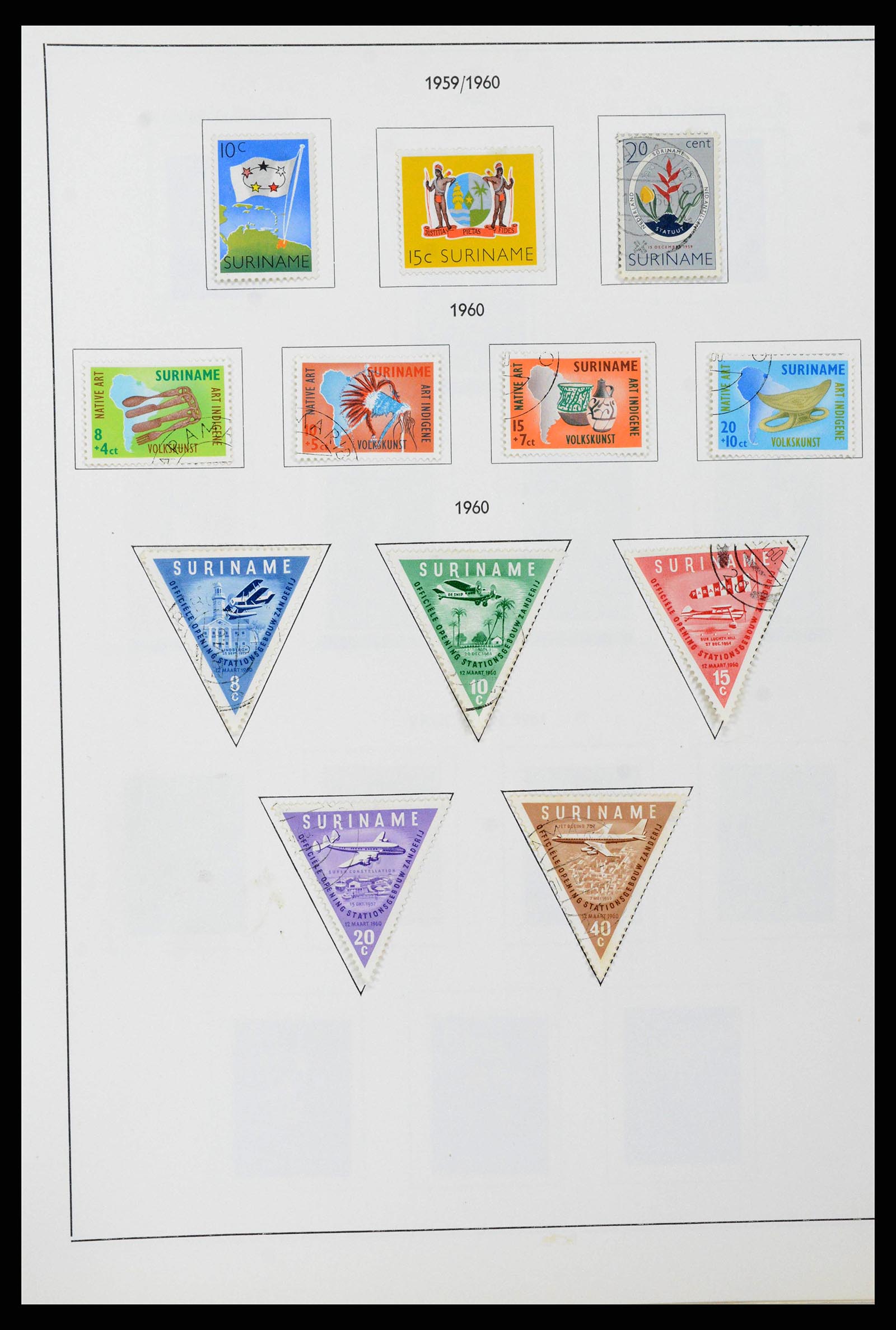 38602 0310 - Stamp collection 38602 Netherlands and territories 1852-1975.