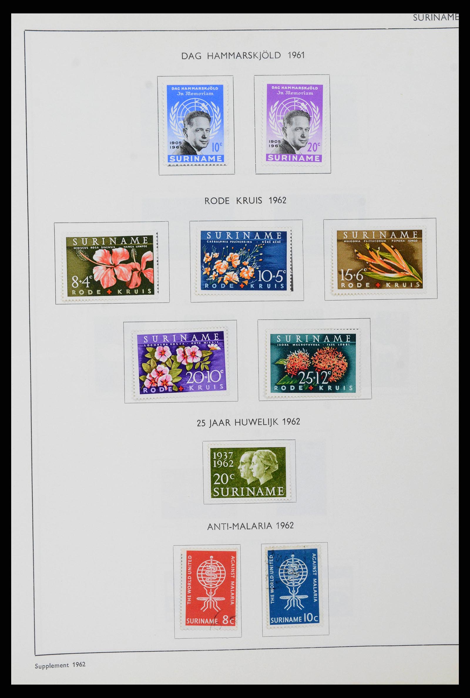 38602 0313 - Stamp collection 38602 Netherlands and territories 1852-1975.