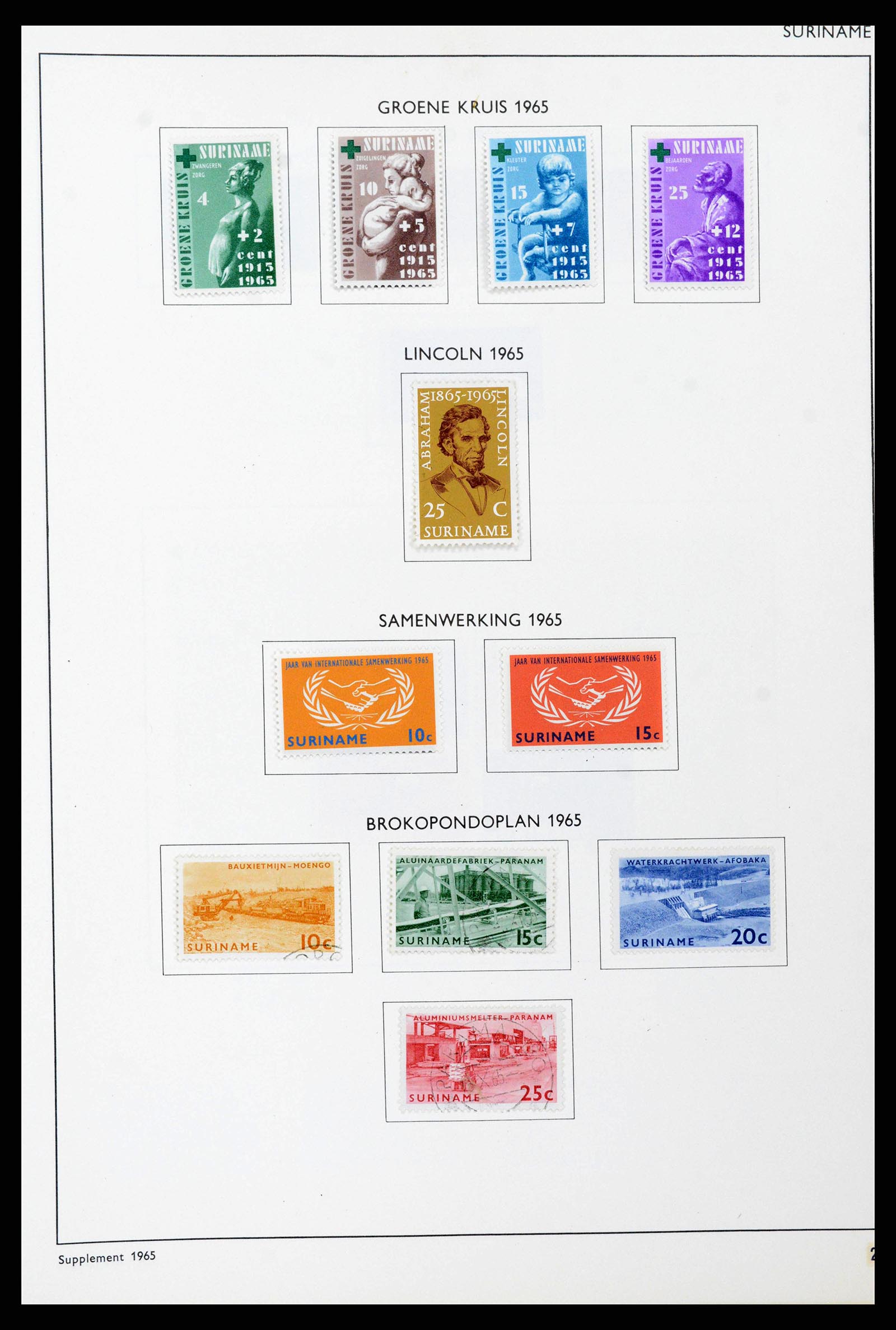 38602 0318 - Stamp collection 38602 Netherlands and territories 1852-1975.
