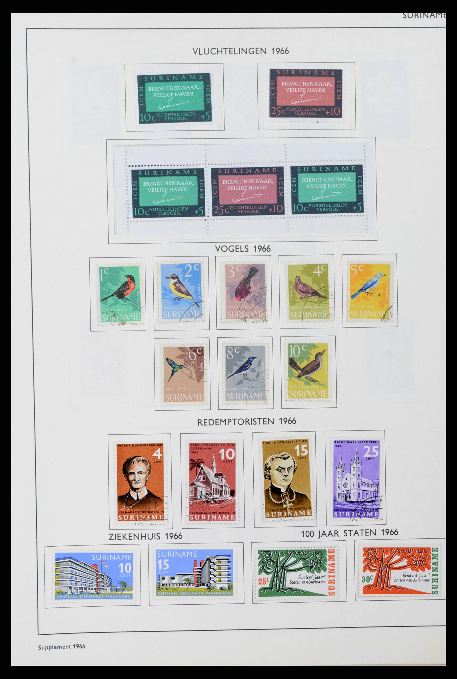 38602 0320 - Stamp collection 38602 Netherlands and territories 1852-1975.
