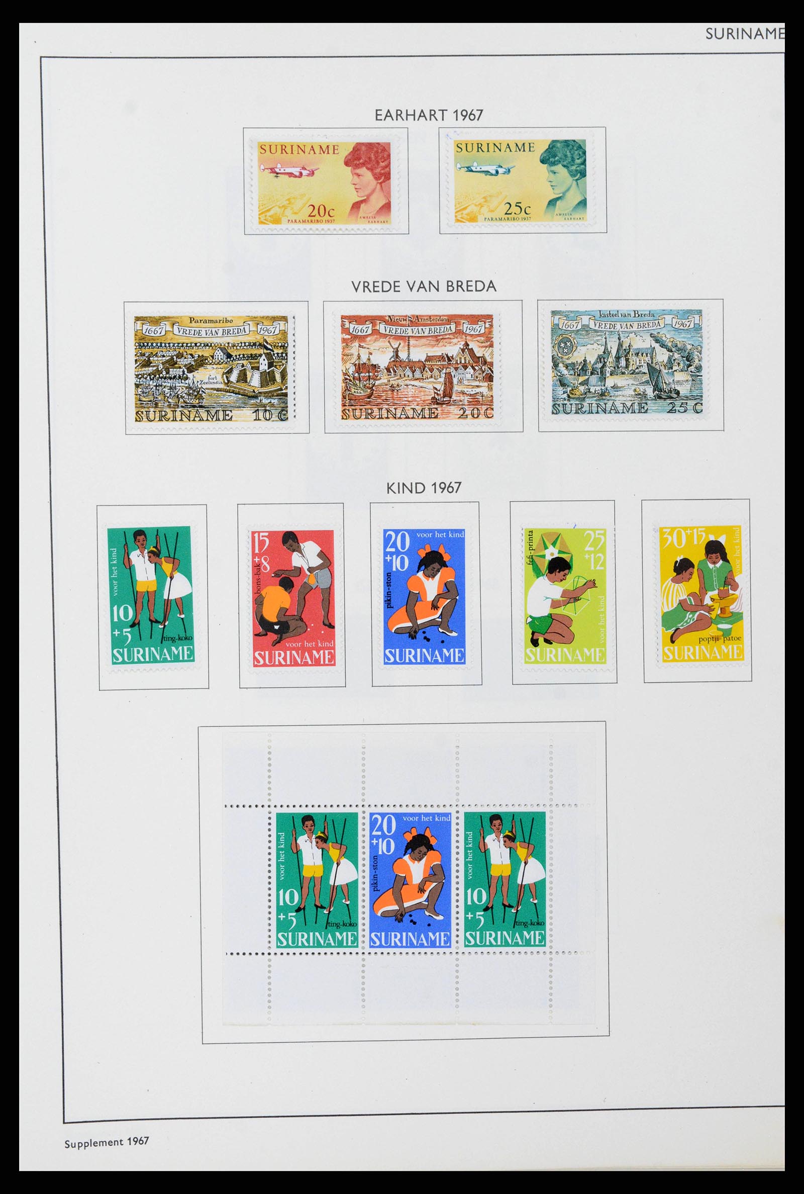 38602 0323 - Stamp collection 38602 Netherlands and territories 1852-1975.