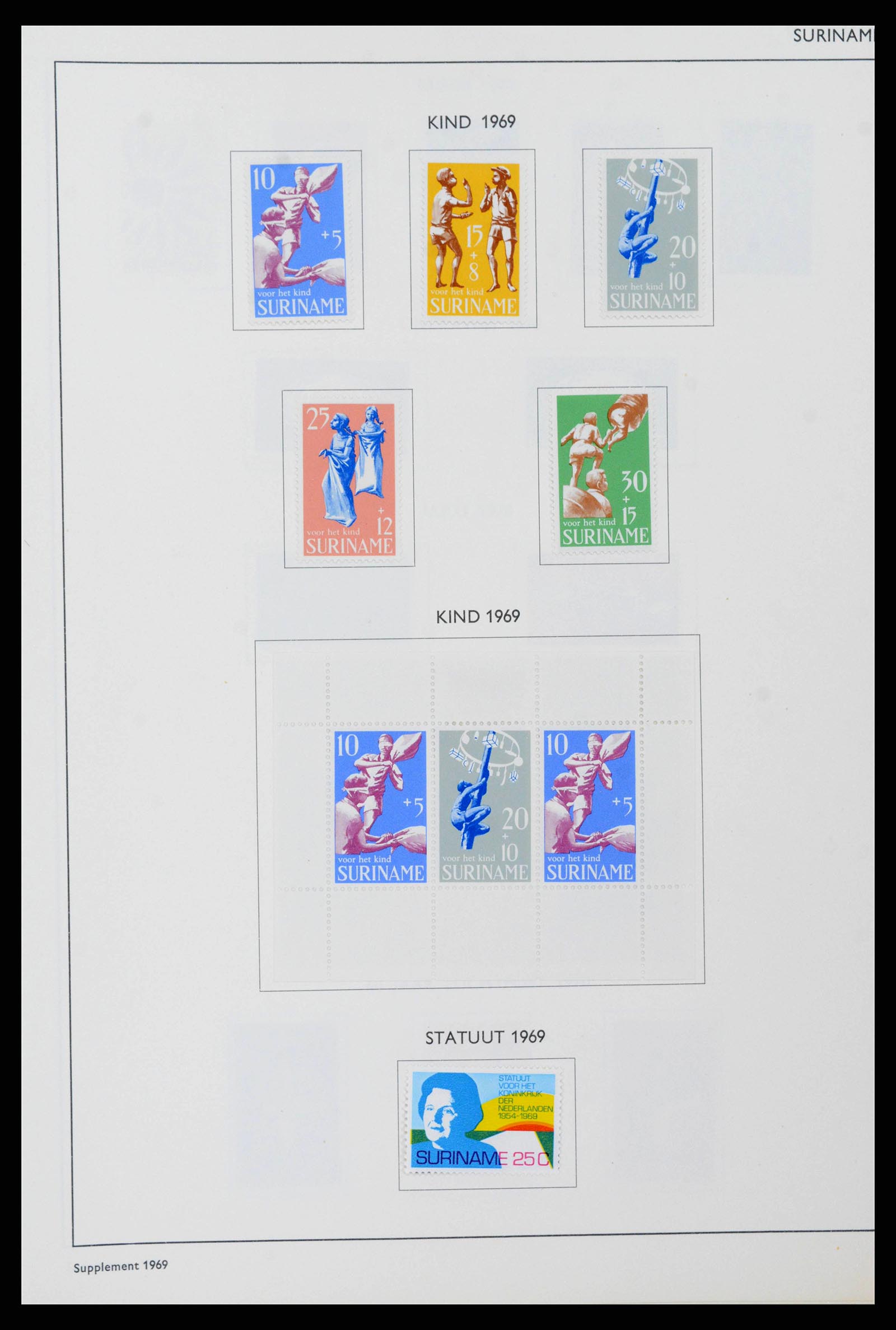 38602 0327 - Stamp collection 38602 Netherlands and territories 1852-1975.