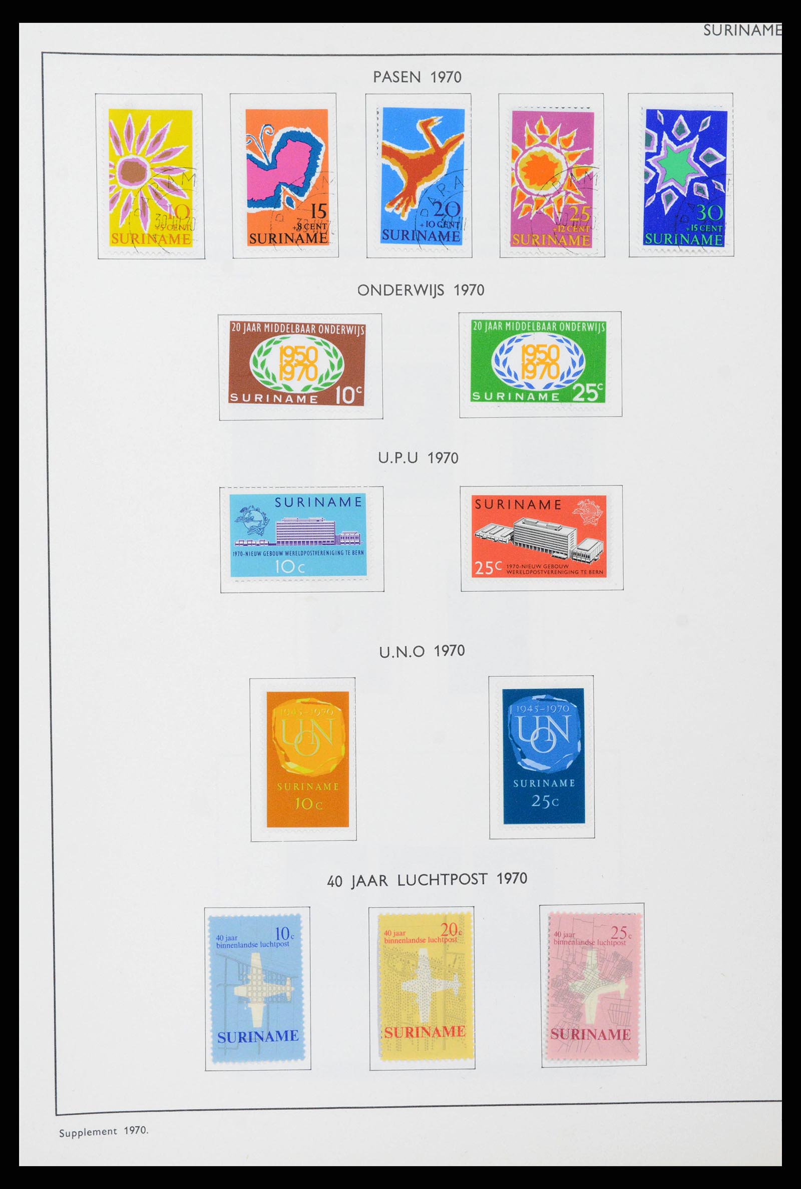 38602 0328 - Stamp collection 38602 Netherlands and territories 1852-1975.
