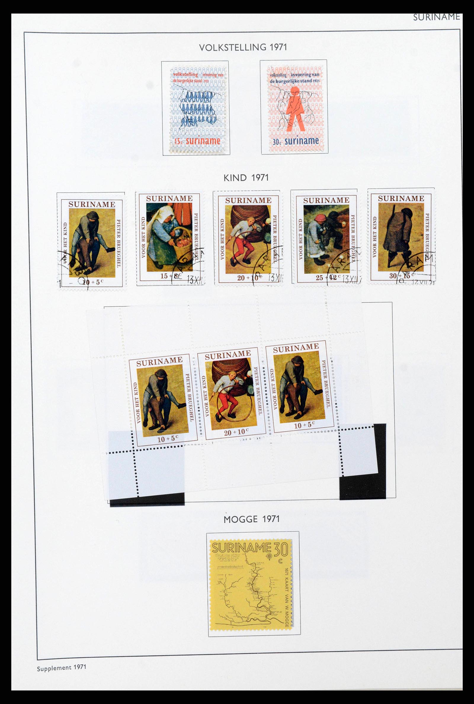38602 0331 - Stamp collection 38602 Netherlands and territories 1852-1975.