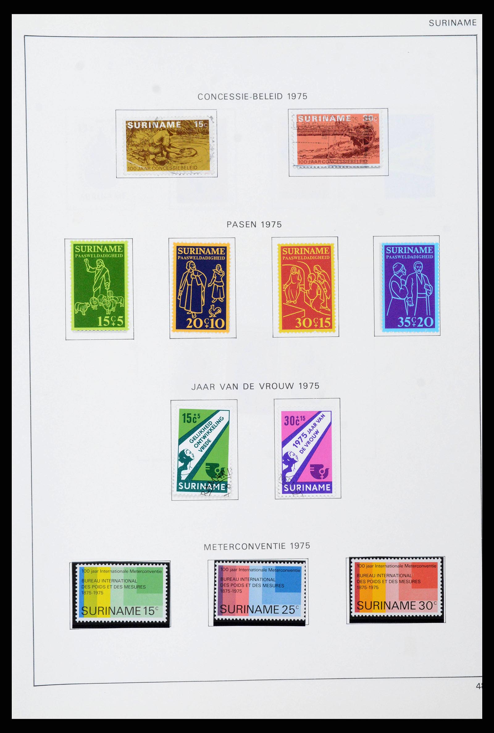 38602 0338 - Stamp collection 38602 Netherlands and territories 1852-1975.