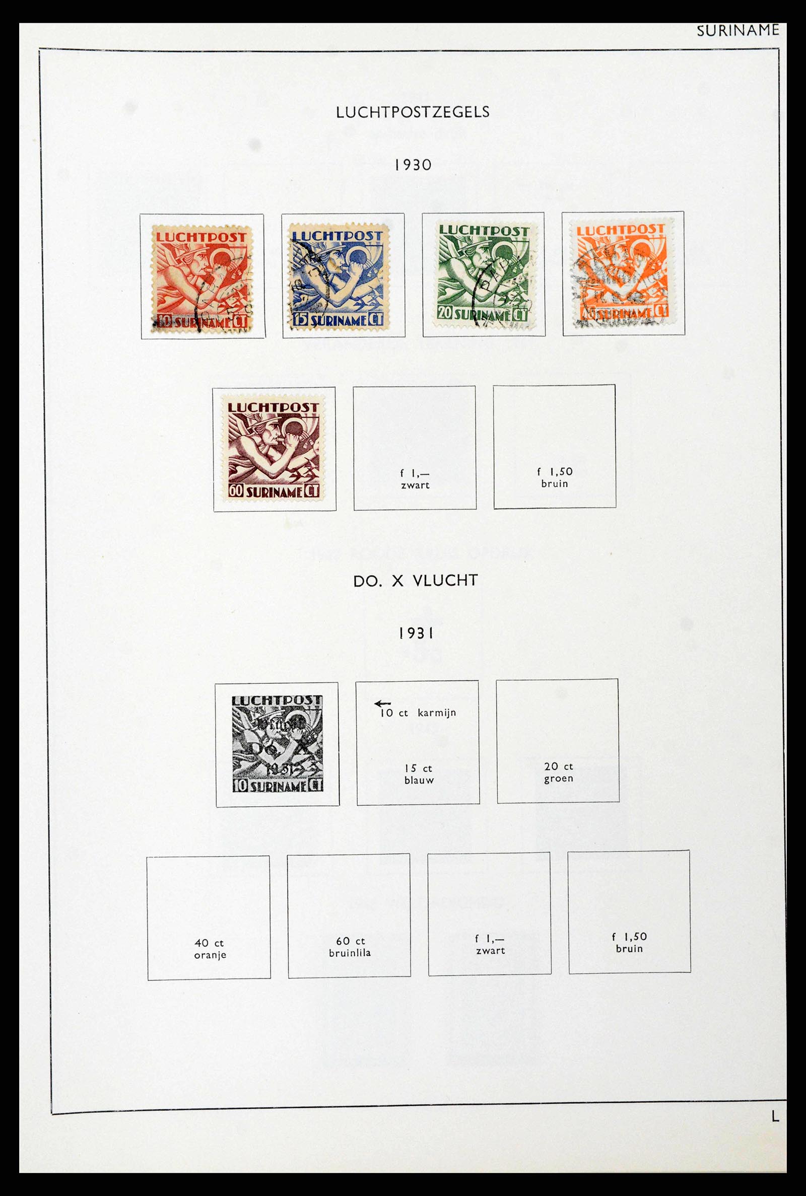 38602 0340 - Stamp collection 38602 Netherlands and territories 1852-1975.