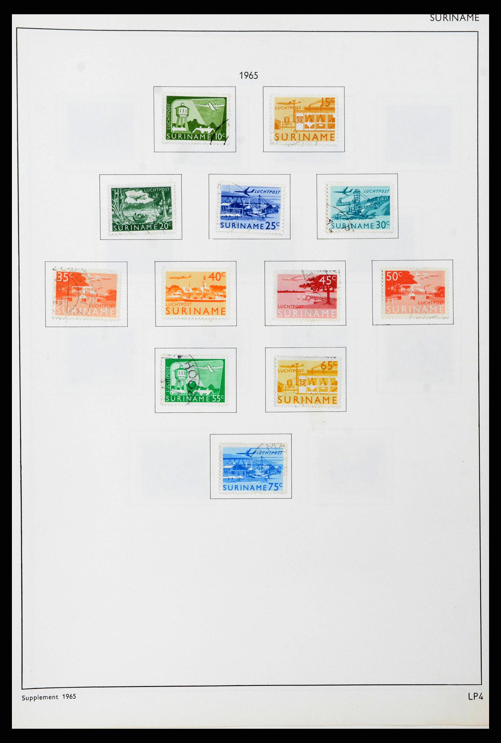 38602 0343 - Stamp collection 38602 Netherlands and territories 1852-1975.