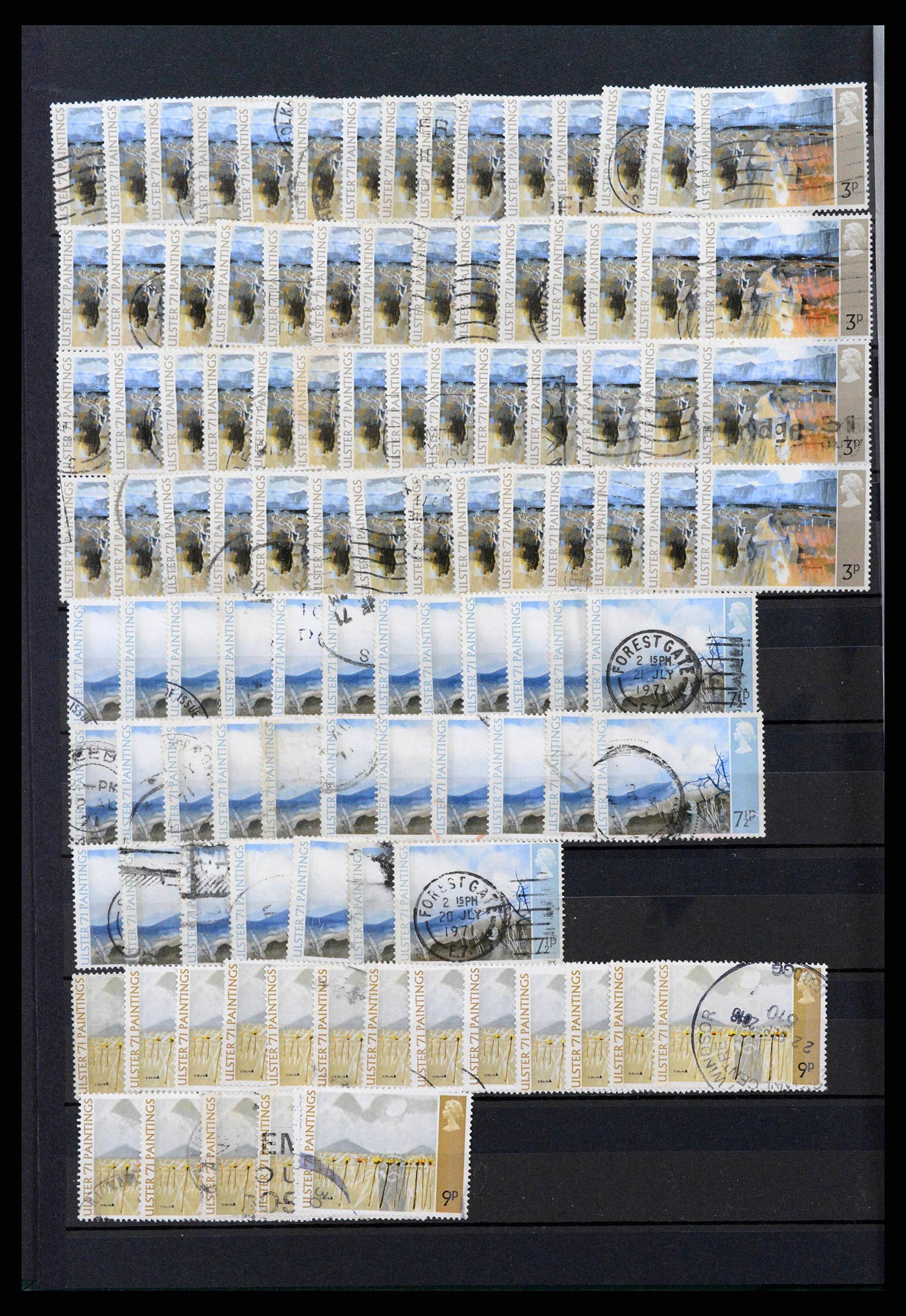 38604 0002 - Postzegelverzameling 38604 Engeland 1971-2000.