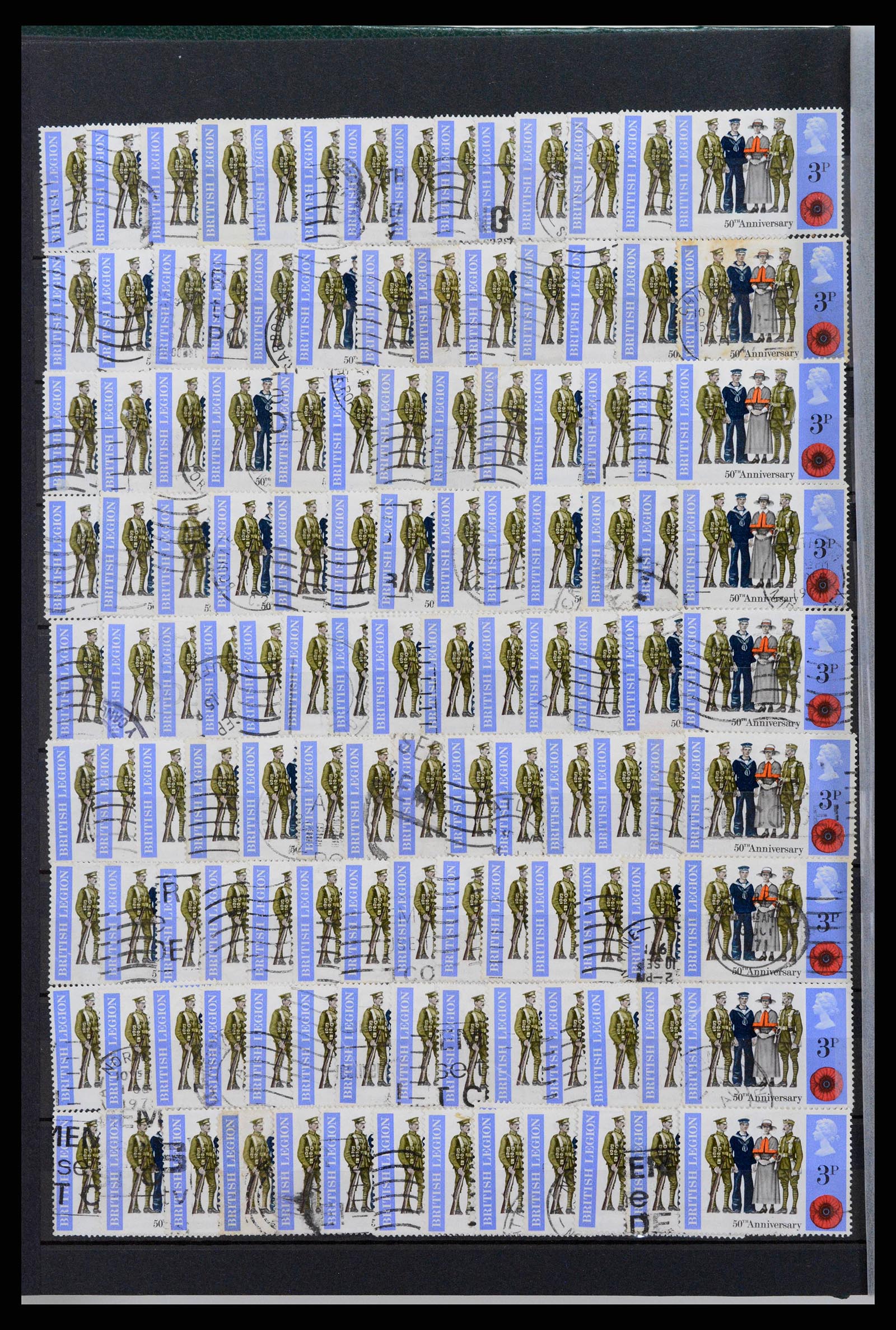 38604 0006 - Stamp collection 38604 Great Britain 1971-2000.