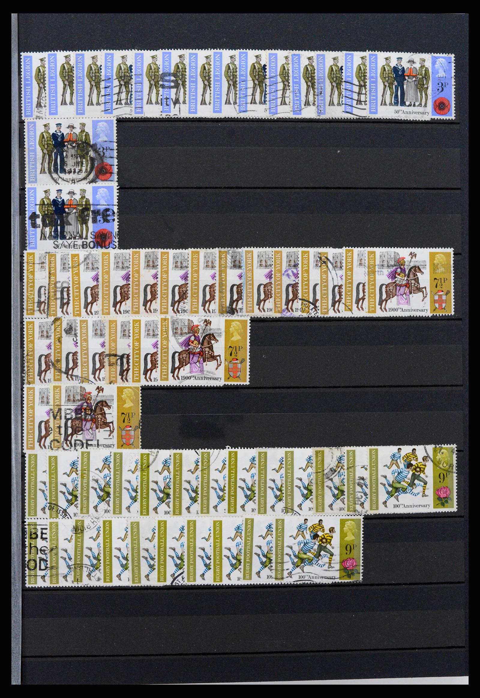 38604 0007 - Postzegelverzameling 38604 Engeland 1971-2000.
