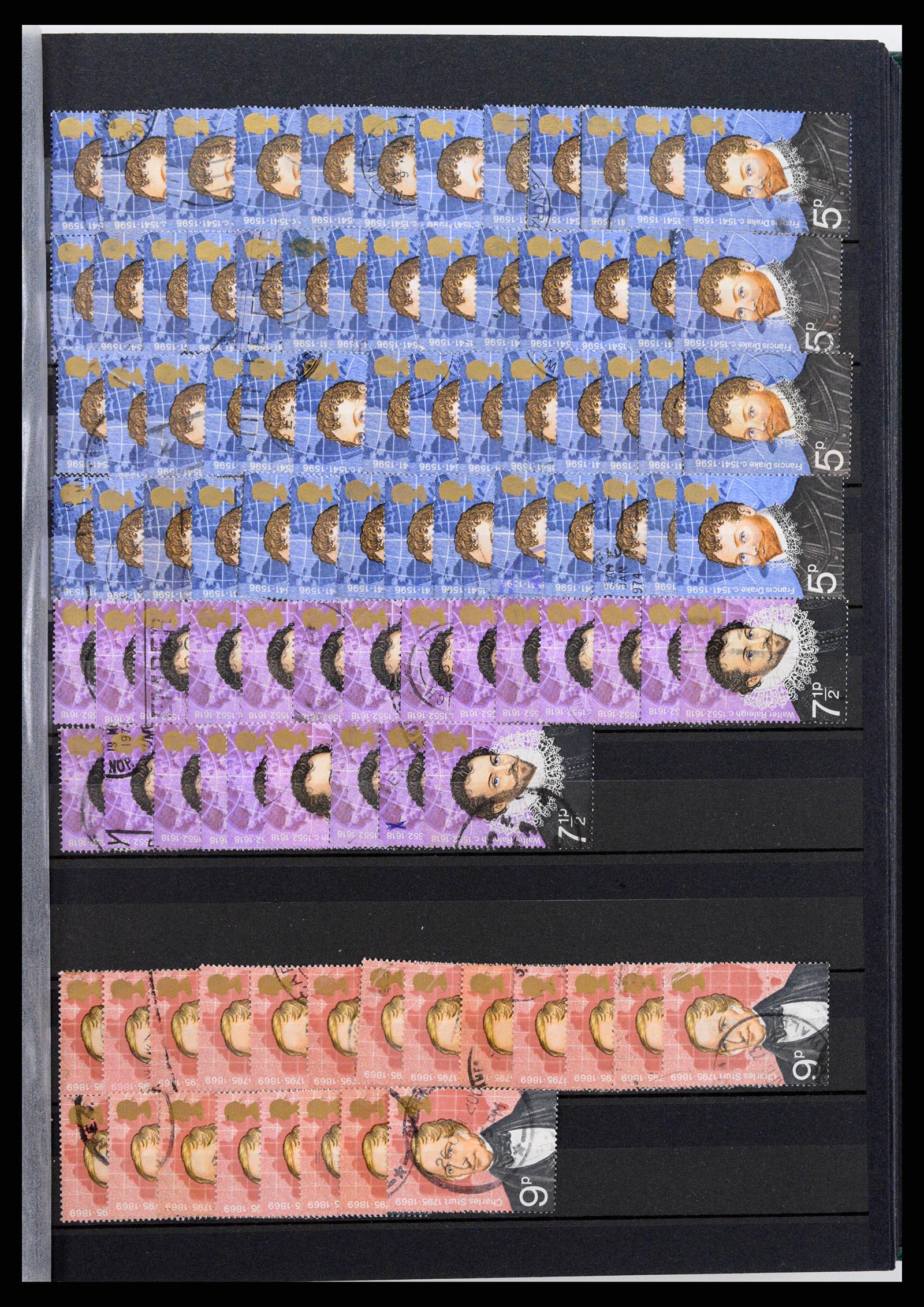 38604 0031 - Postzegelverzameling 38604 Engeland 1971-2000.