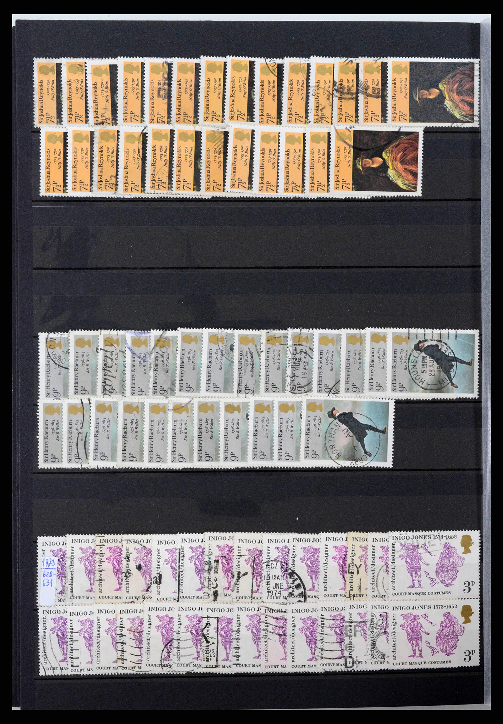 38604 0036 - Postzegelverzameling 38604 Engeland 1971-2000.