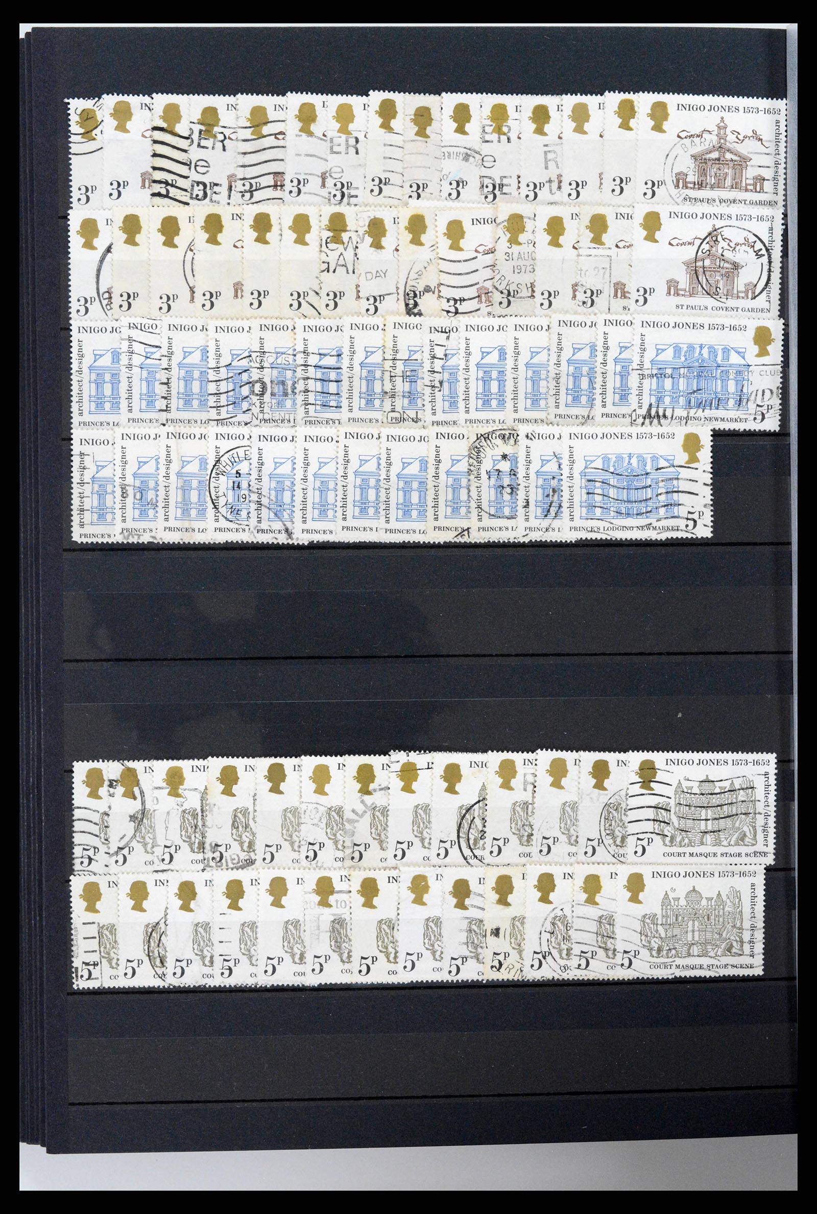 38604 0038 - Postzegelverzameling 38604 Engeland 1971-2000.