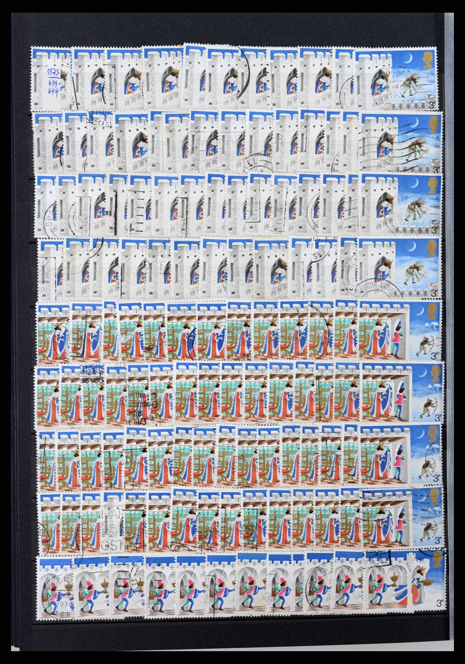 38604 0040 - Postzegelverzameling 38604 Engeland 1971-2000.