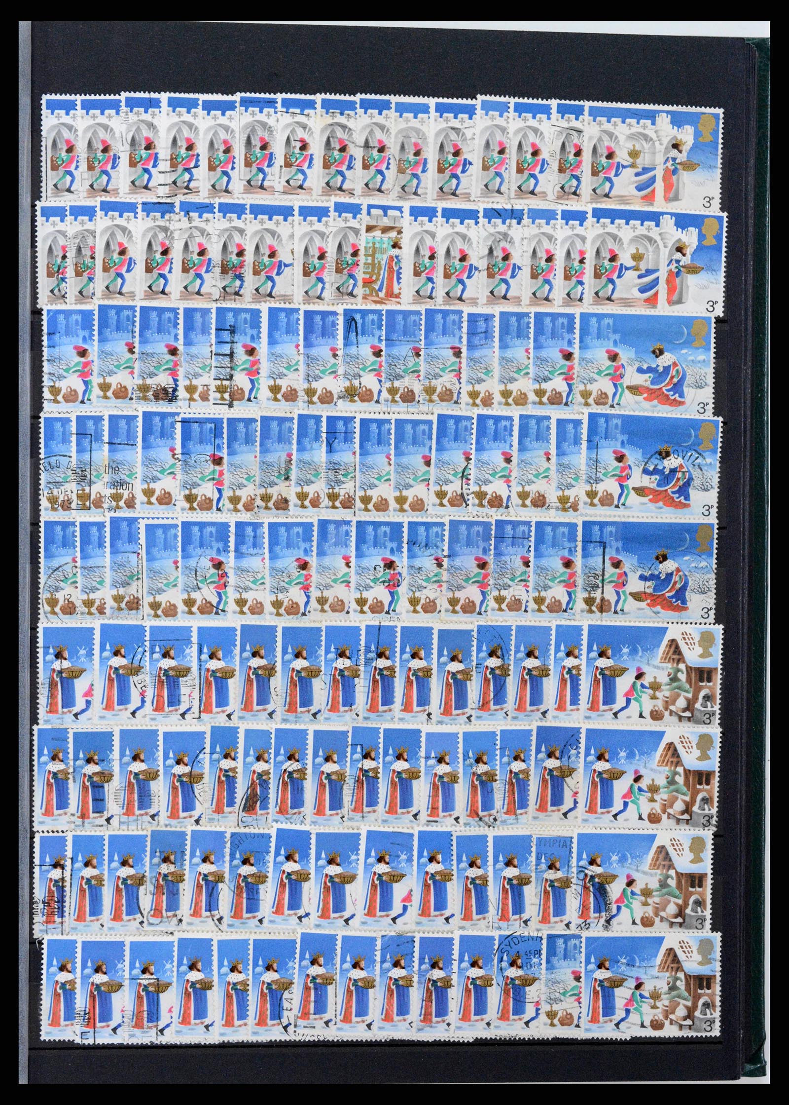 38604 0041 - Postzegelverzameling 38604 Engeland 1971-2000.