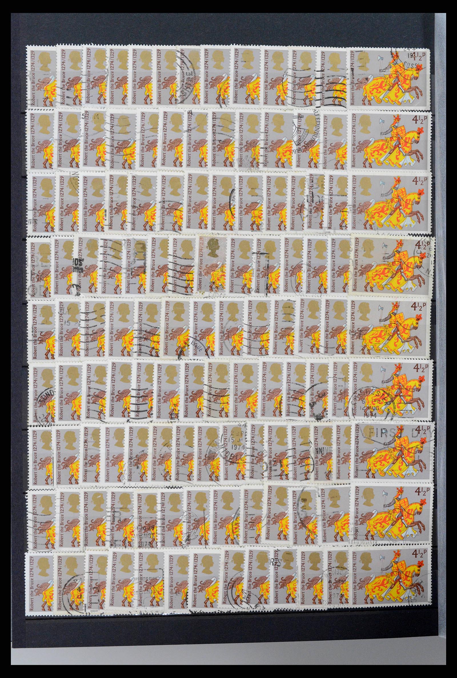 38604 0048 - Postzegelverzameling 38604 Engeland 1971-2000.