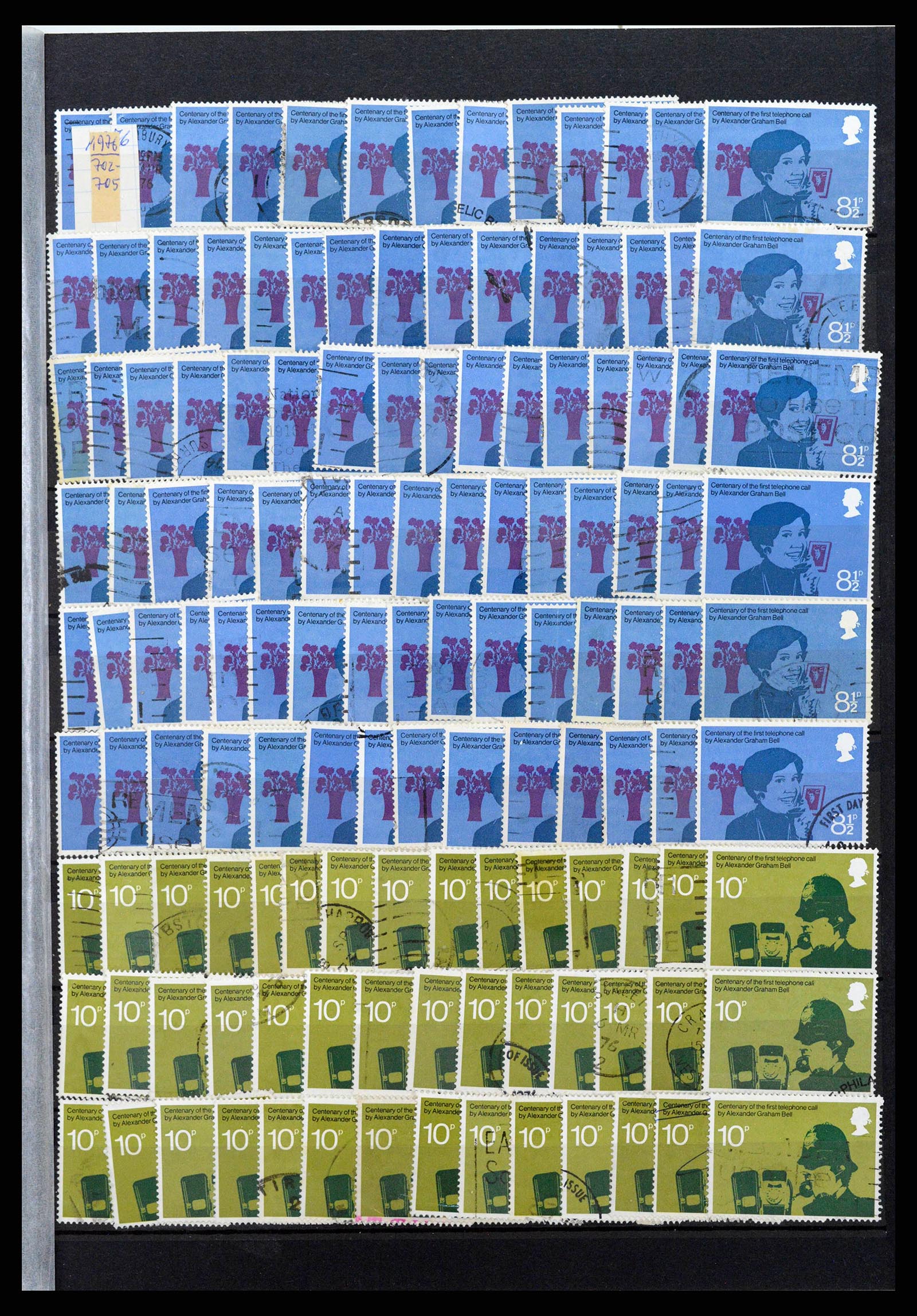 38604 0069 - Postzegelverzameling 38604 Engeland 1971-2000.