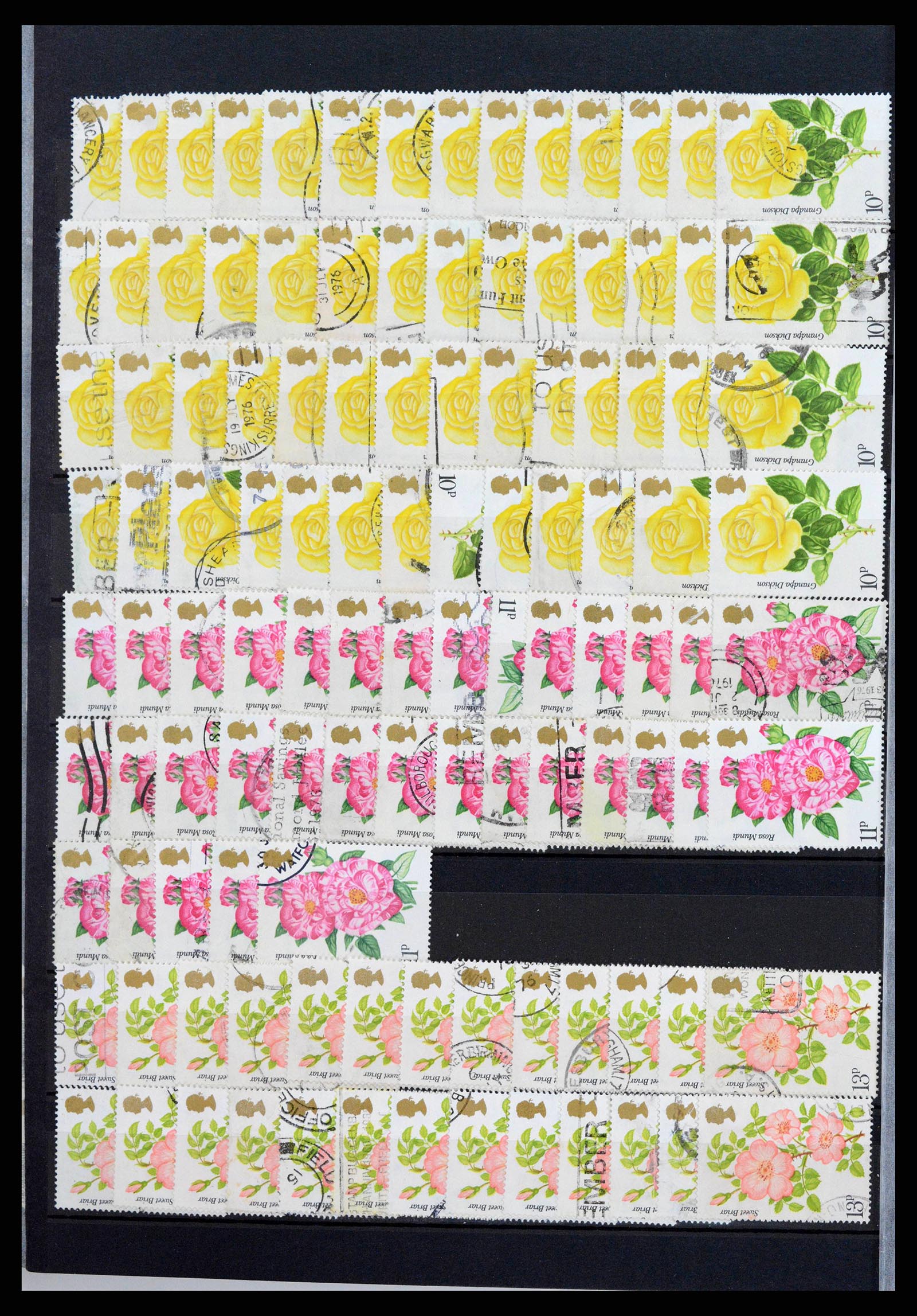 38604 0074 - Postzegelverzameling 38604 Engeland 1971-2000.