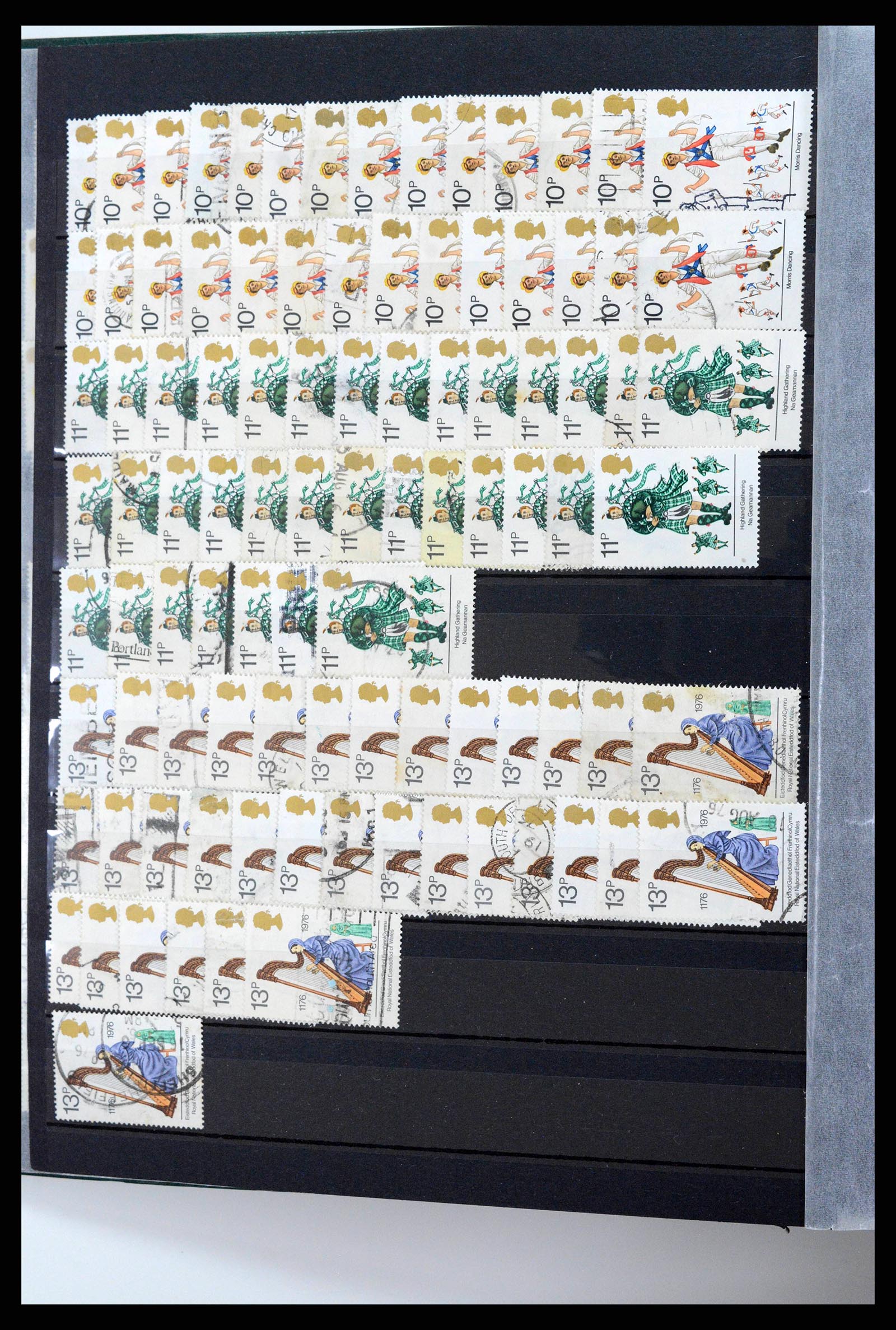 38604 0076 - Postzegelverzameling 38604 Engeland 1971-2000.