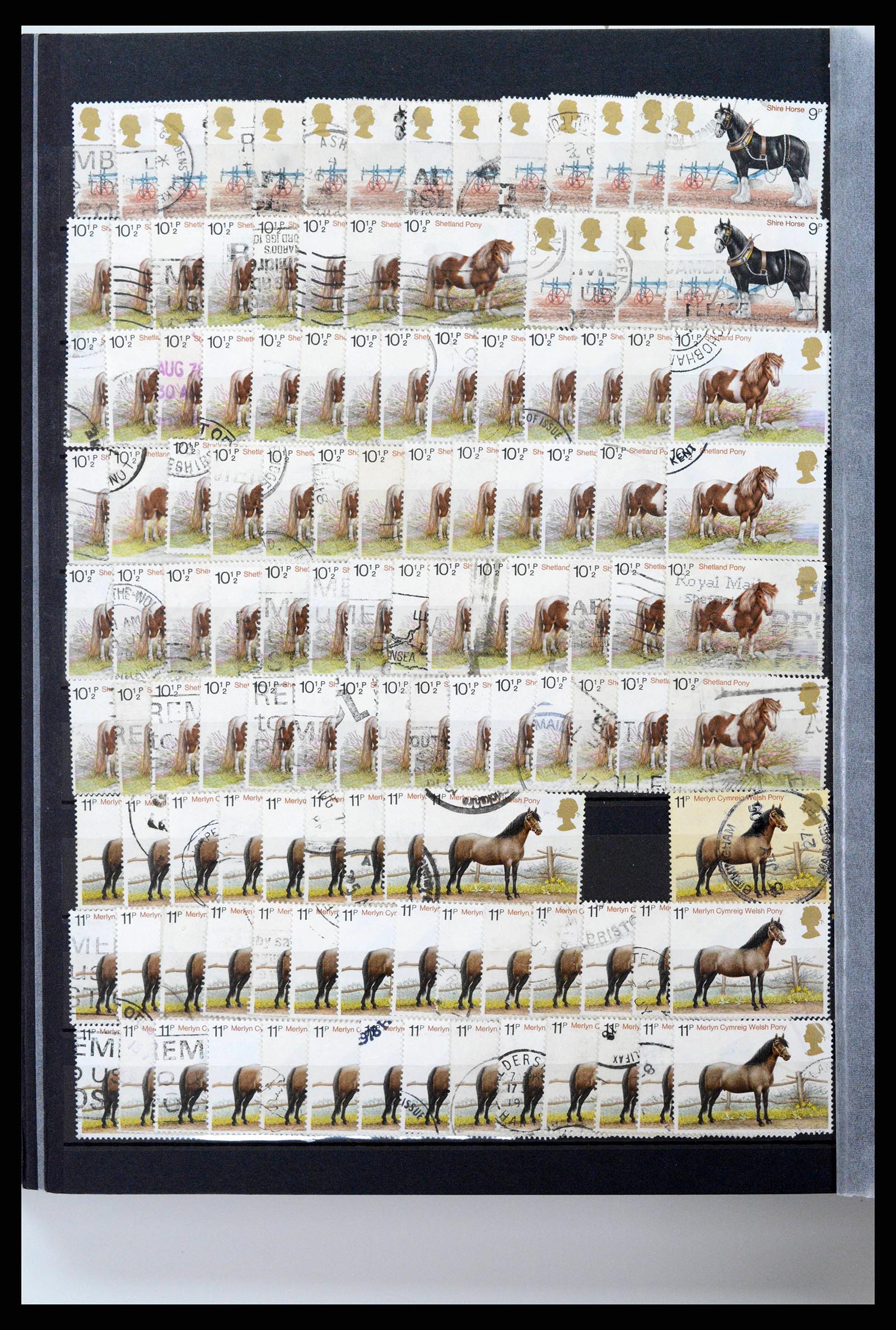 38604 0094 - Postzegelverzameling 38604 Engeland 1971-2000.