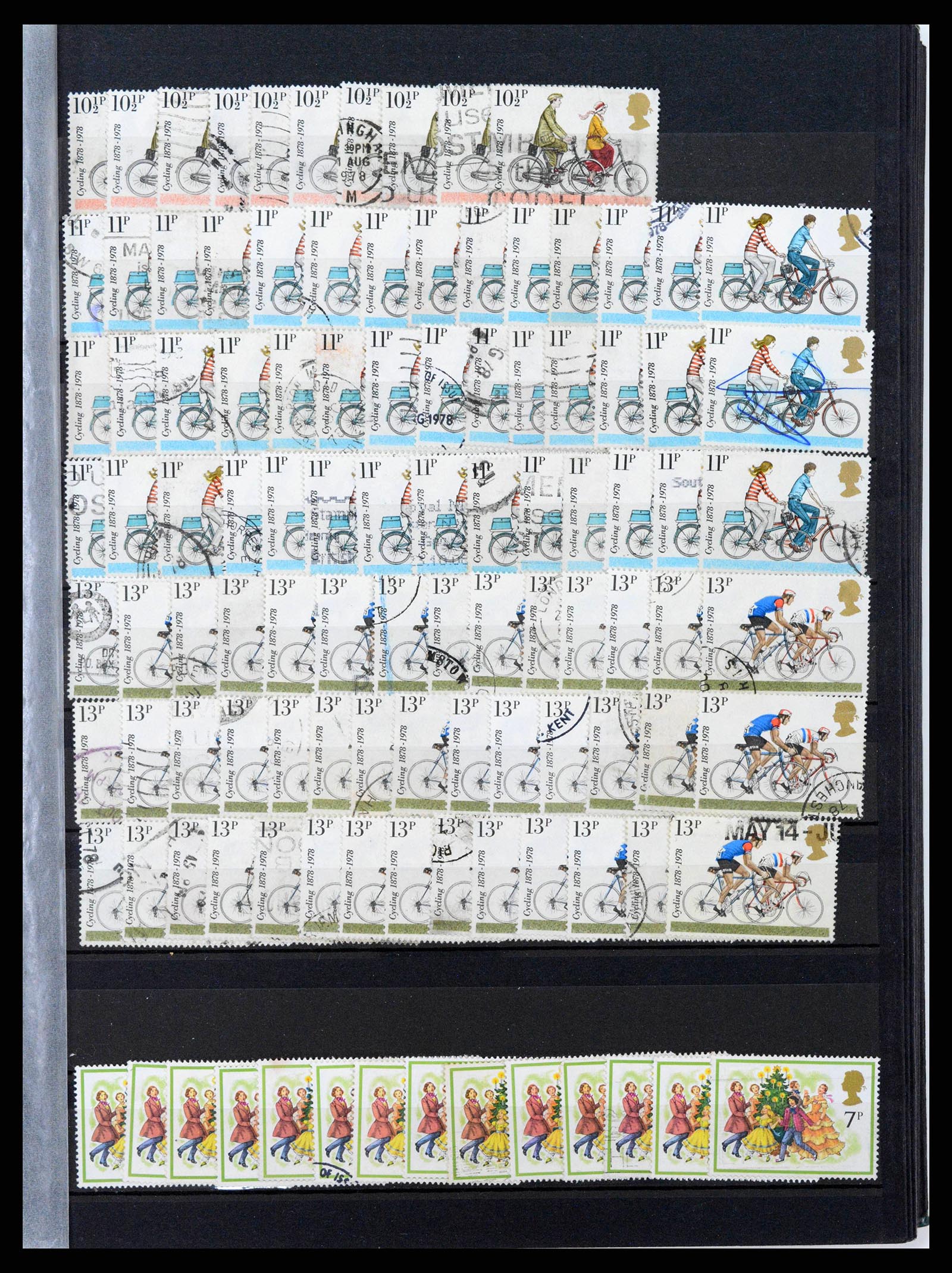 38604 0097 - Postzegelverzameling 38604 Engeland 1971-2000.