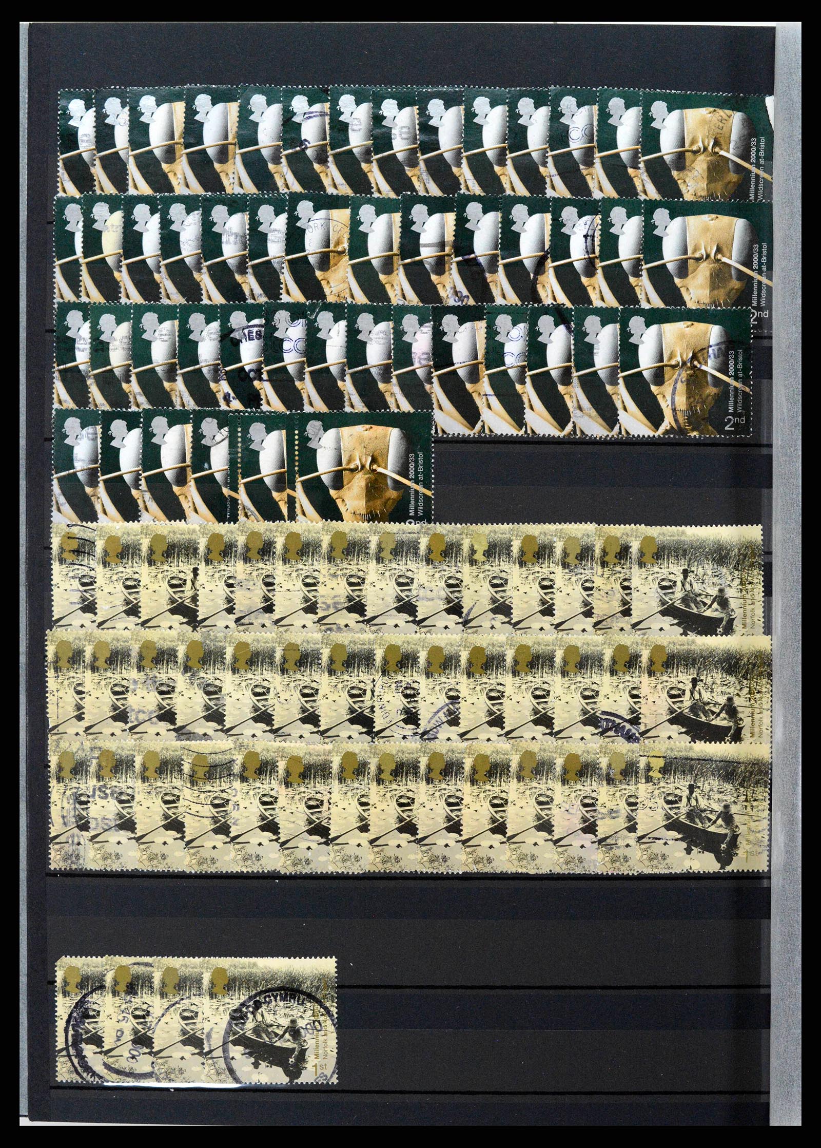 38604 0544 - Postzegelverzameling 38604 Engeland 1971-2000.