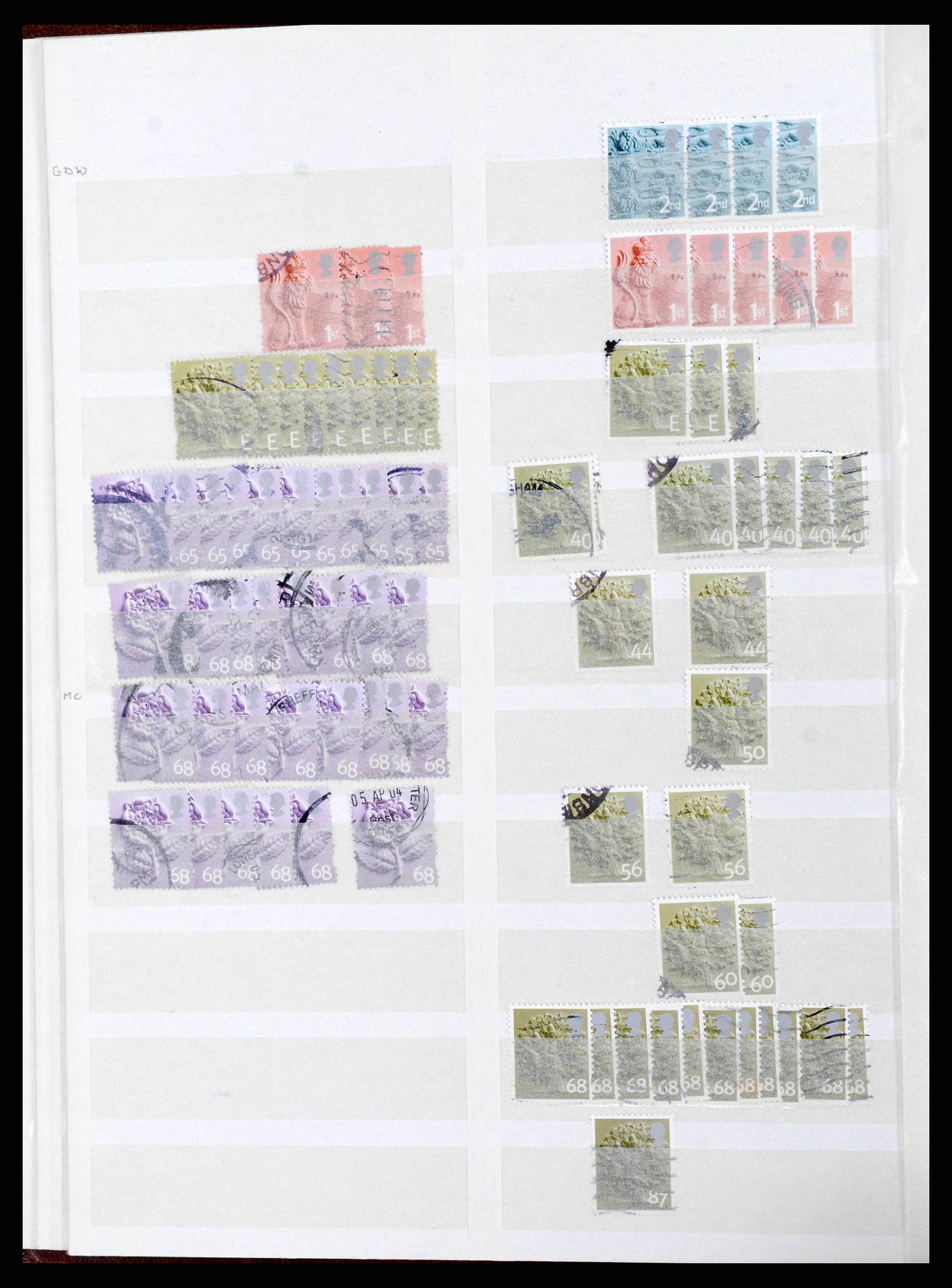 38606 0003 - Postzegelverzameling 38606 Engeland 1971-2004.