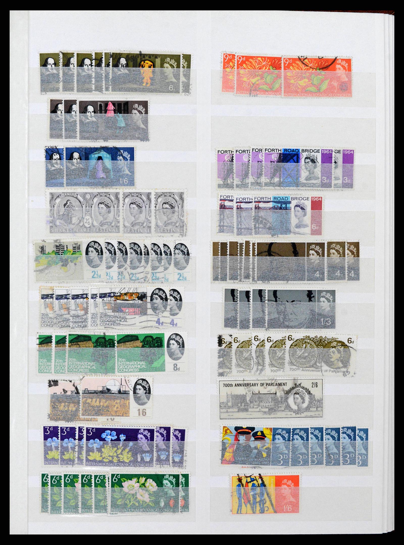 38606 0013 - Stamp collection 38606 Great Britain 1971-2004.