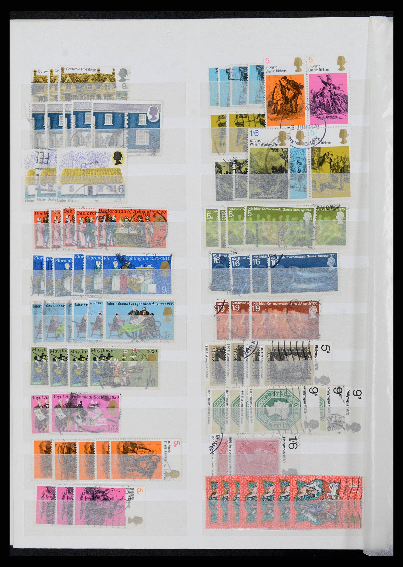38606 0020 - Postzegelverzameling 38606 Engeland 1971-2004.