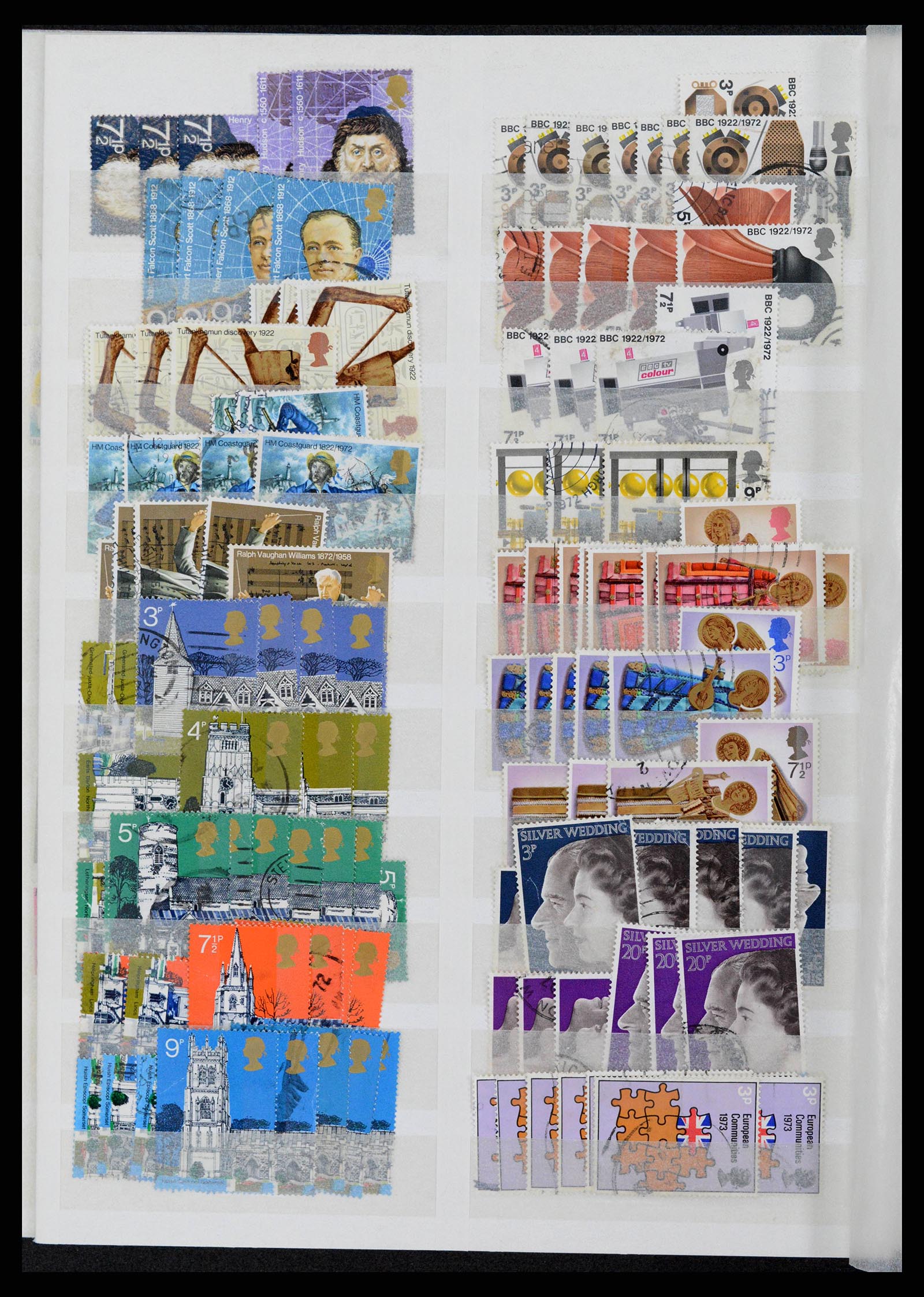 38606 0022 - Postzegelverzameling 38606 Engeland 1971-2004.