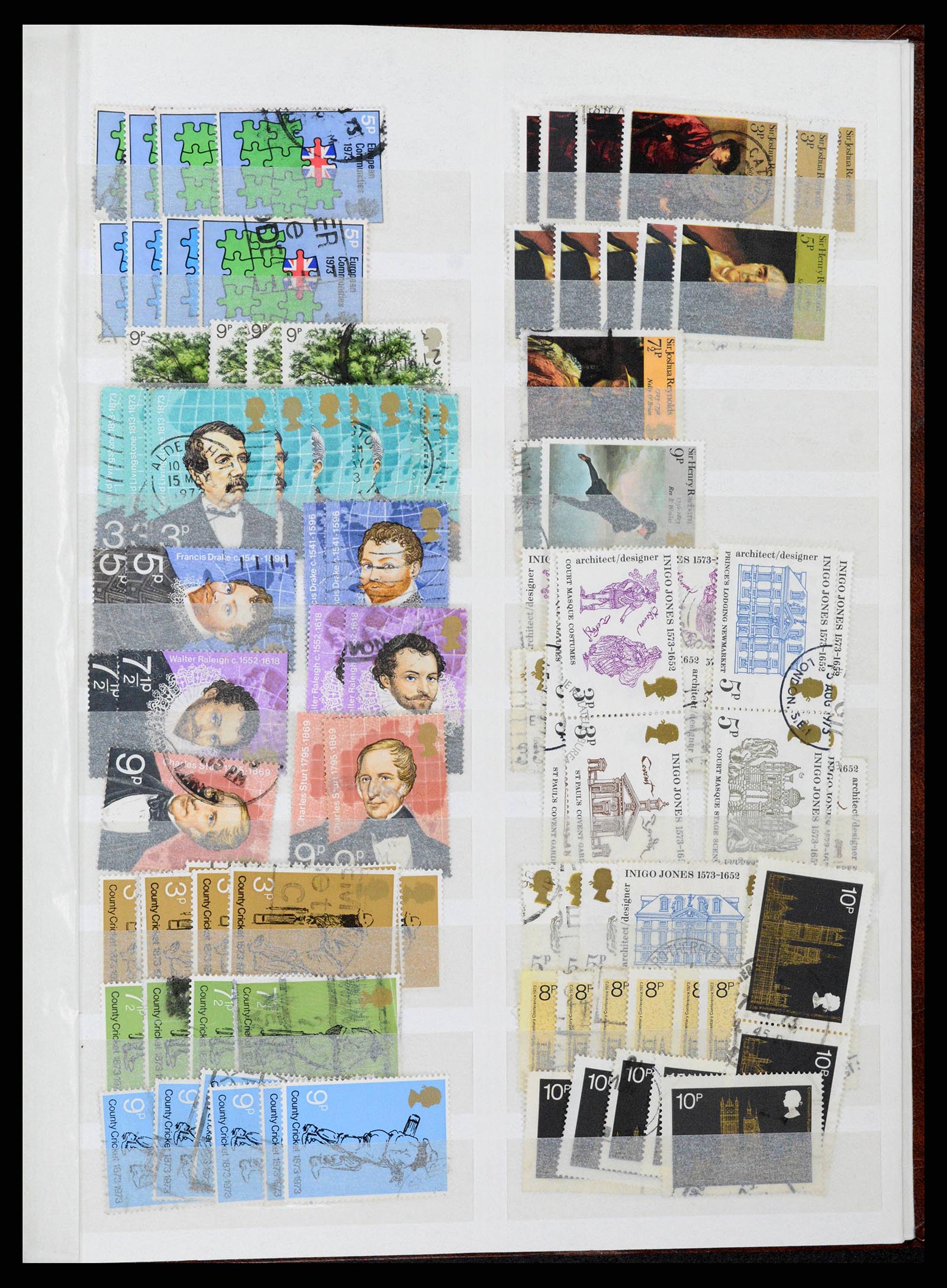 38606 0023 - Postzegelverzameling 38606 Engeland 1971-2004.