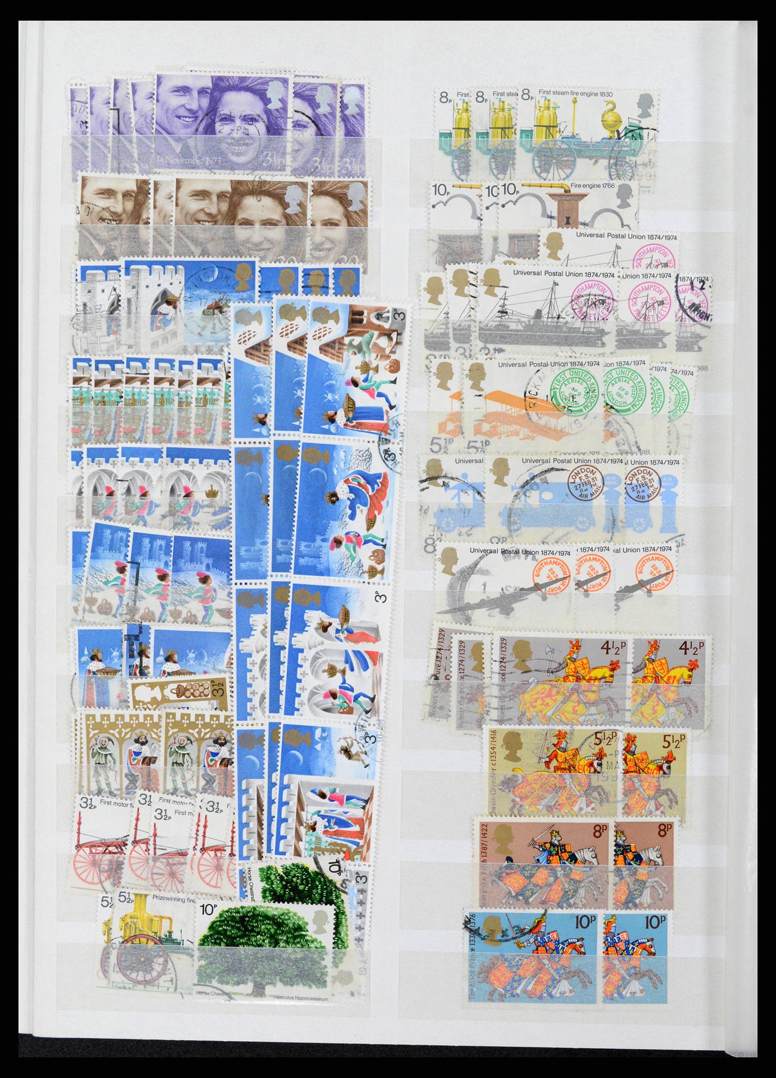 38606 0024 - Postzegelverzameling 38606 Engeland 1971-2004.