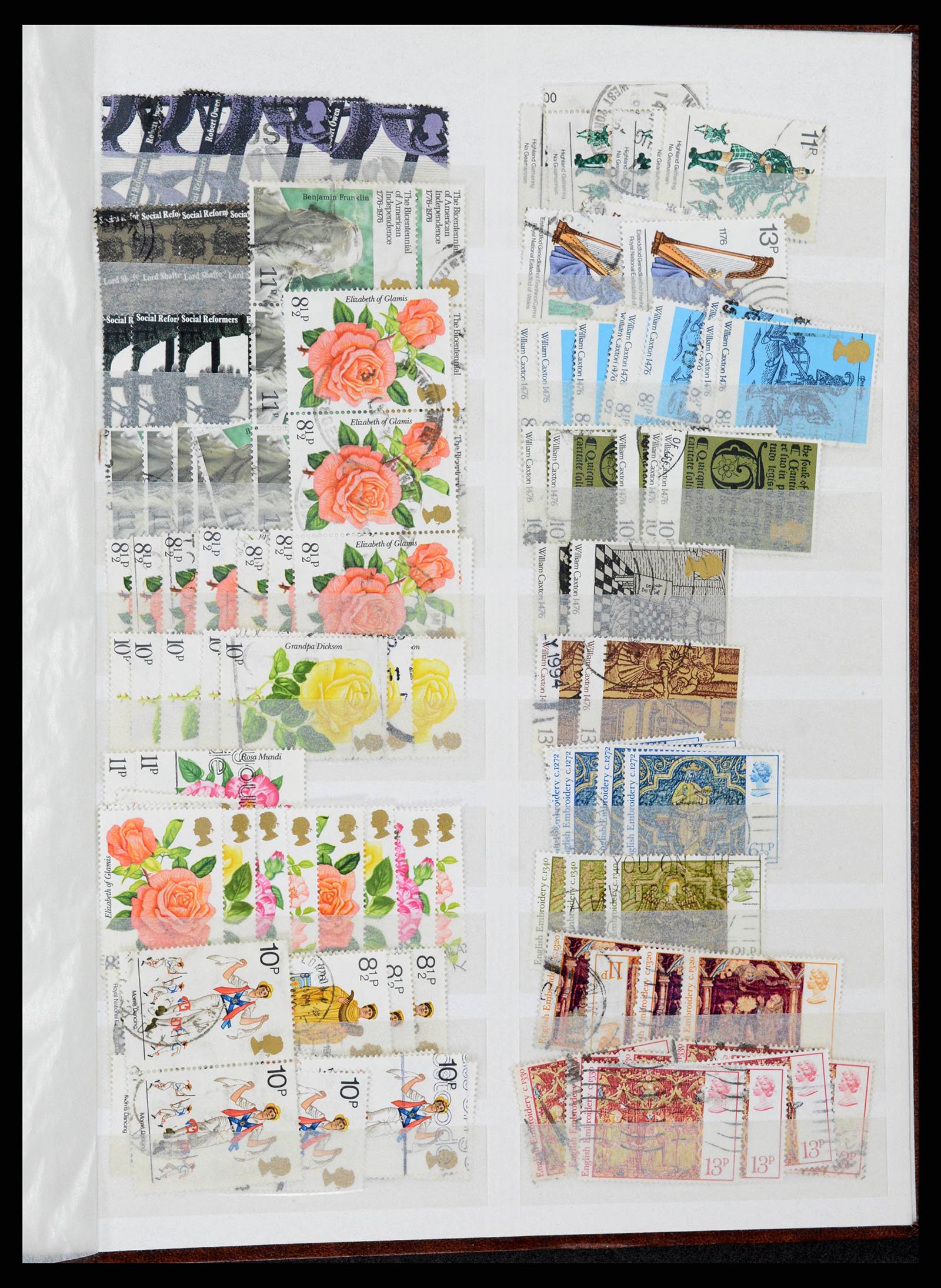 38606 0027 - Postzegelverzameling 38606 Engeland 1971-2004.