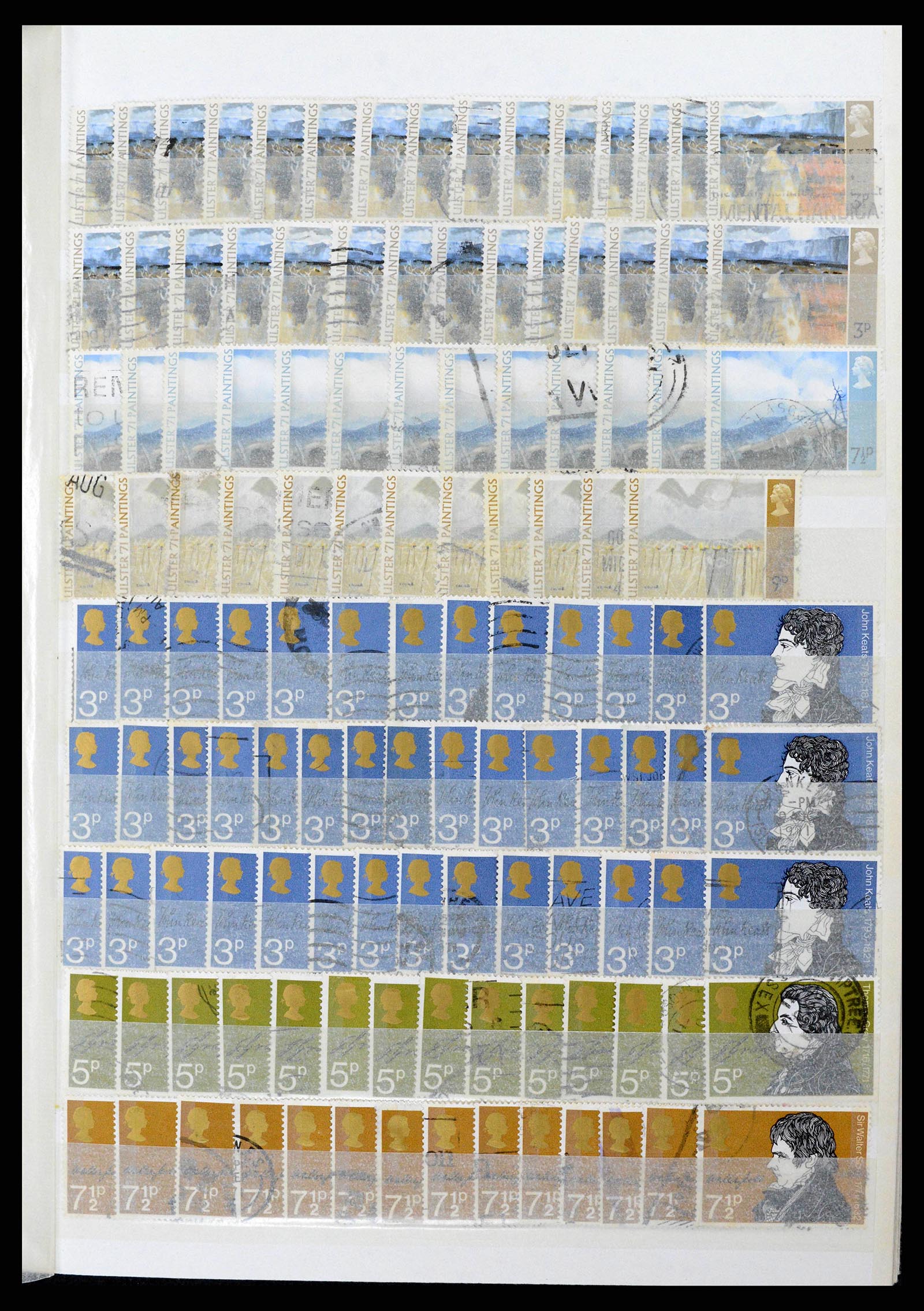 38606 0029 - Postzegelverzameling 38606 Engeland 1971-2004.