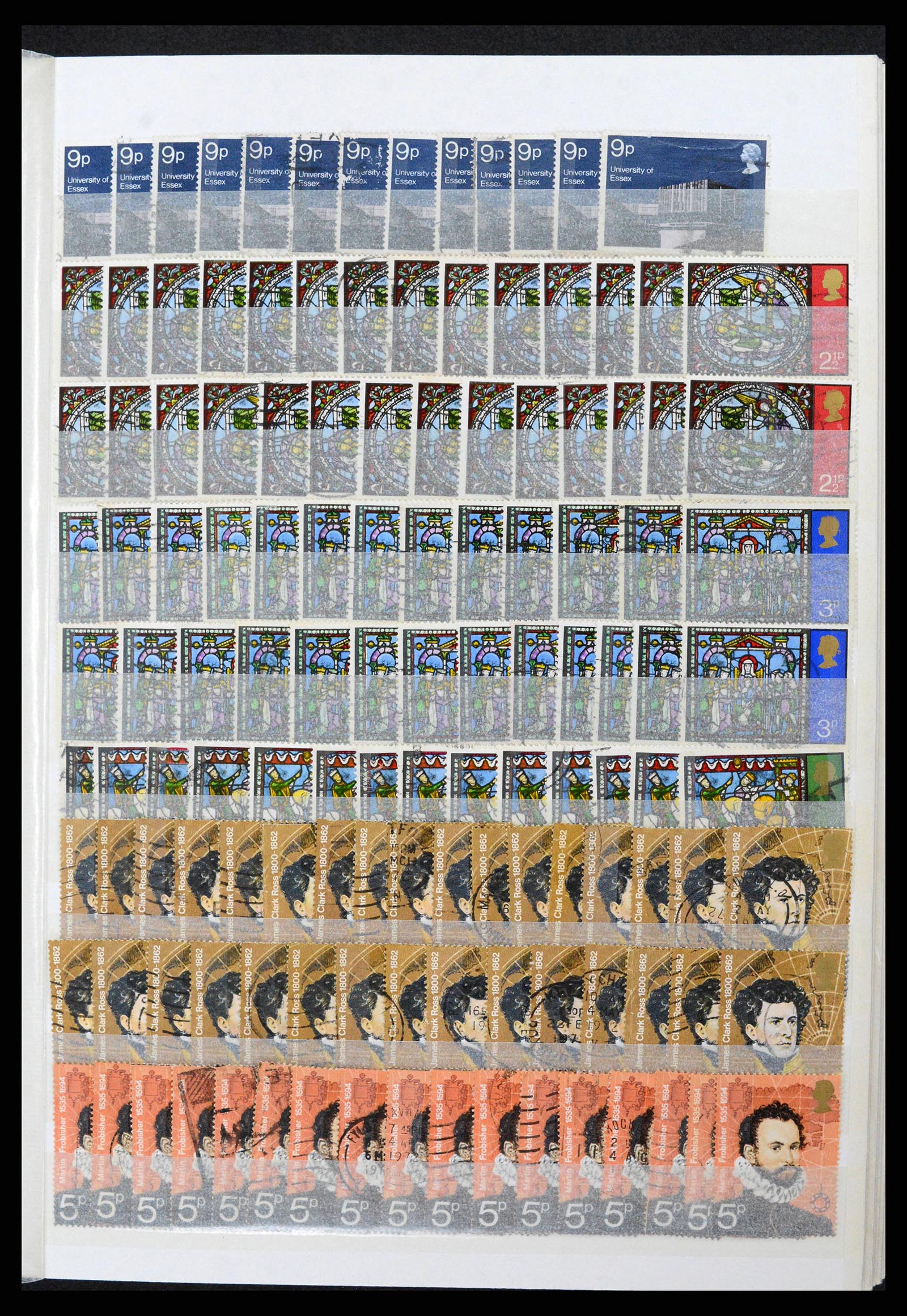 38606 0031 - Stamp collection 38606 Great Britain 1971-2004.