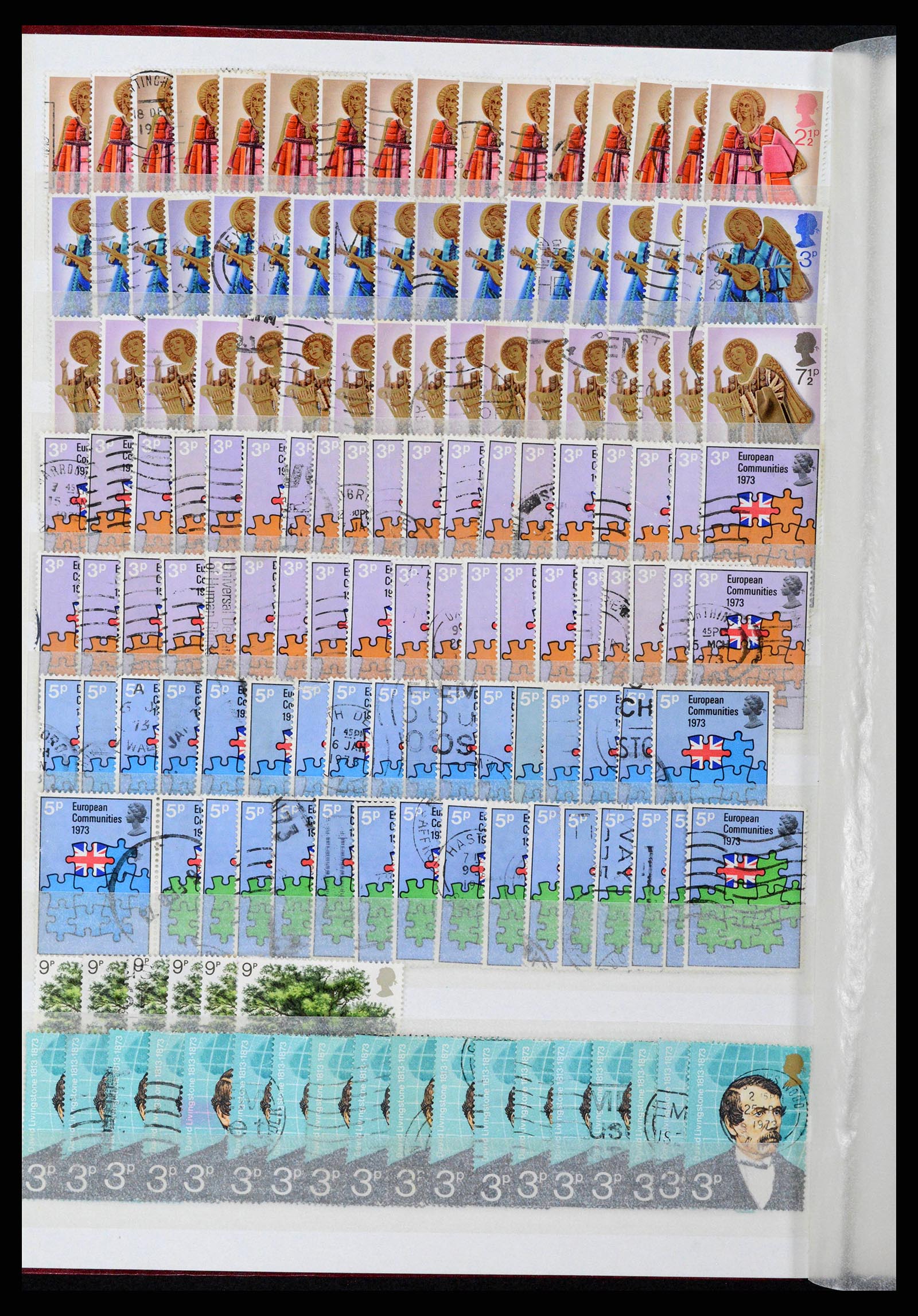38606 0034 - Postzegelverzameling 38606 Engeland 1971-2004.