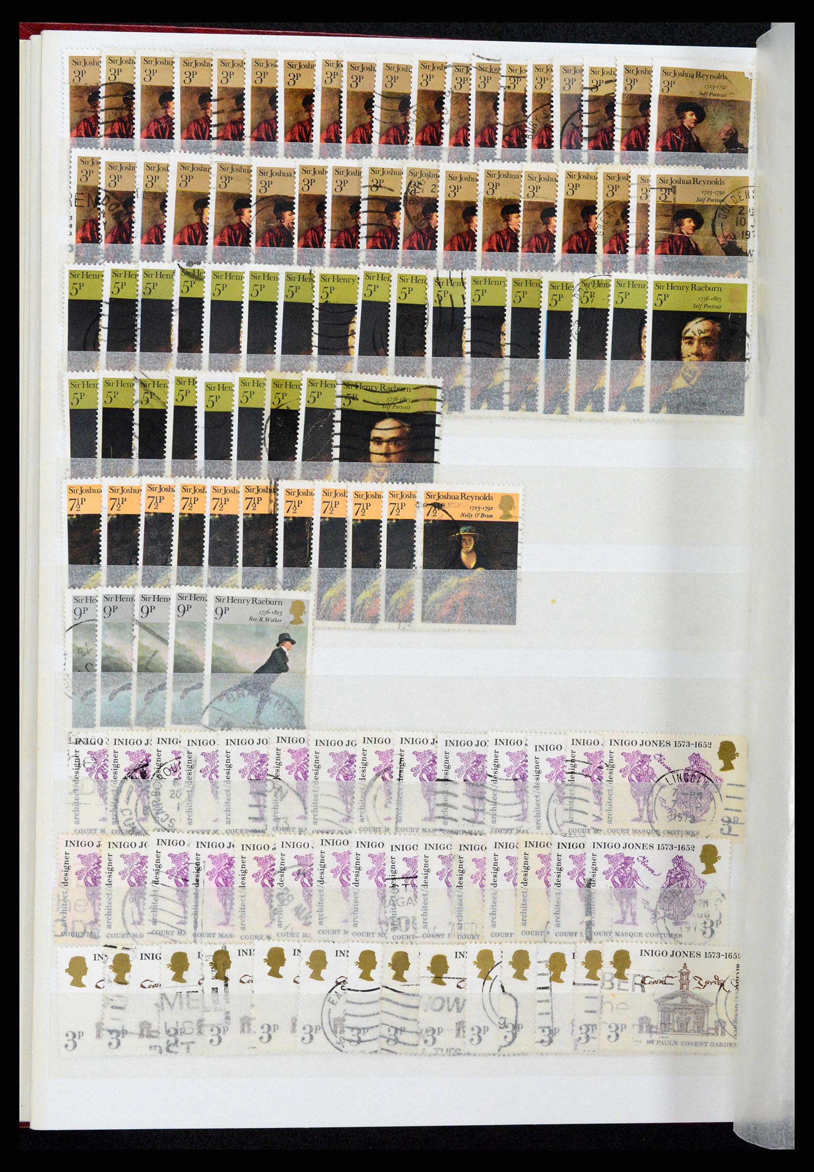 38606 0036 - Postzegelverzameling 38606 Engeland 1971-2004.