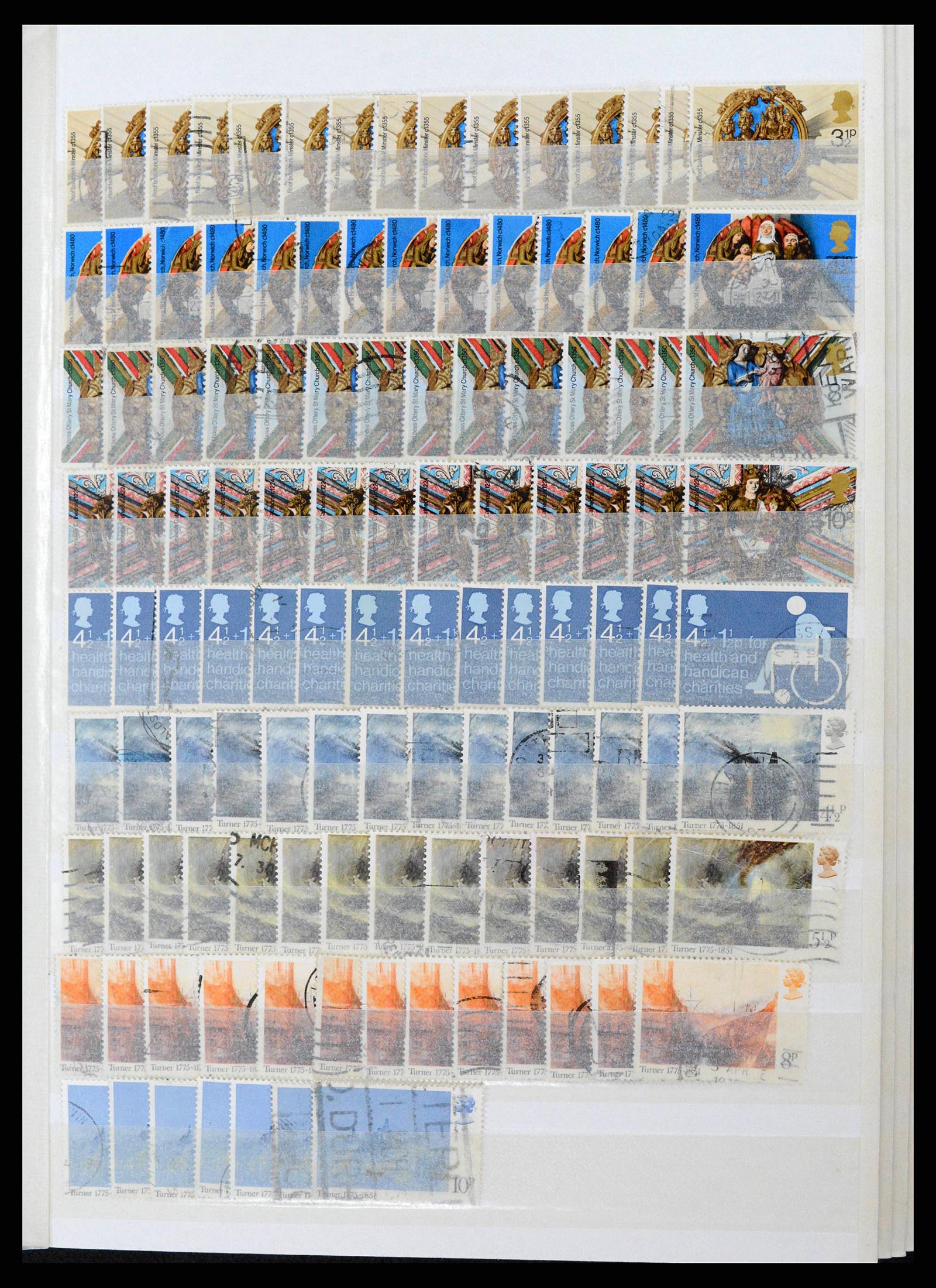 38606 0041 - Stamp collection 38606 Great Britain 1971-2004.