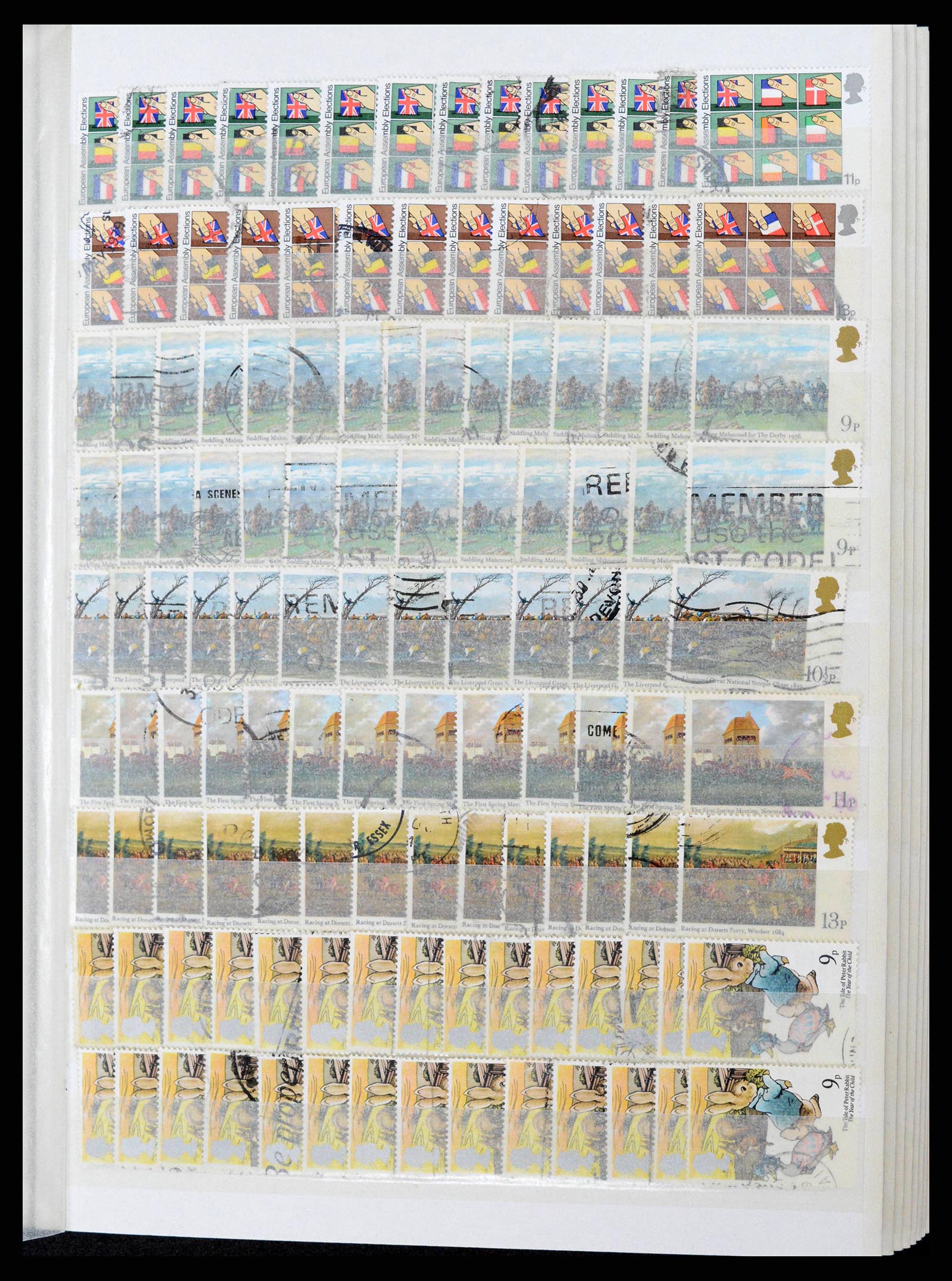38606 0055 - Postzegelverzameling 38606 Engeland 1971-2004.