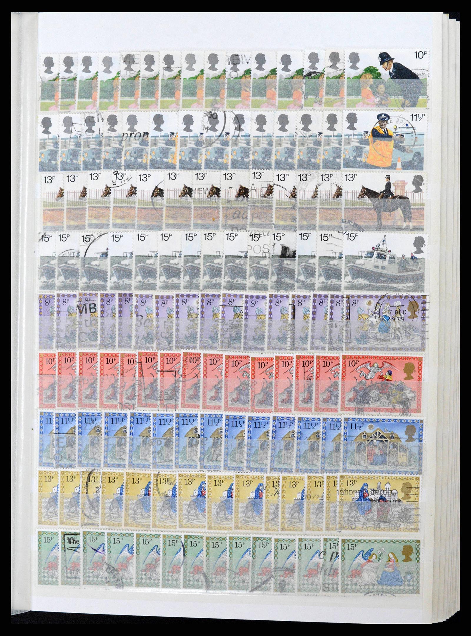 38606 0057 - Postzegelverzameling 38606 Engeland 1971-2004.